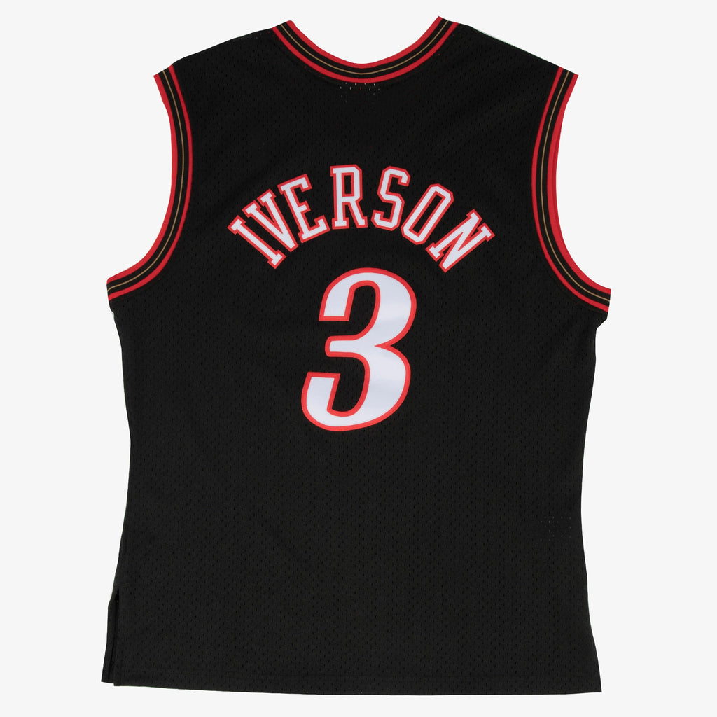 Philadelphia 76ers Mitchell & Ness Swingman Jersey Road Allen Iverson 2000-01 NBA Team Jersey Basketball Fan Apparel