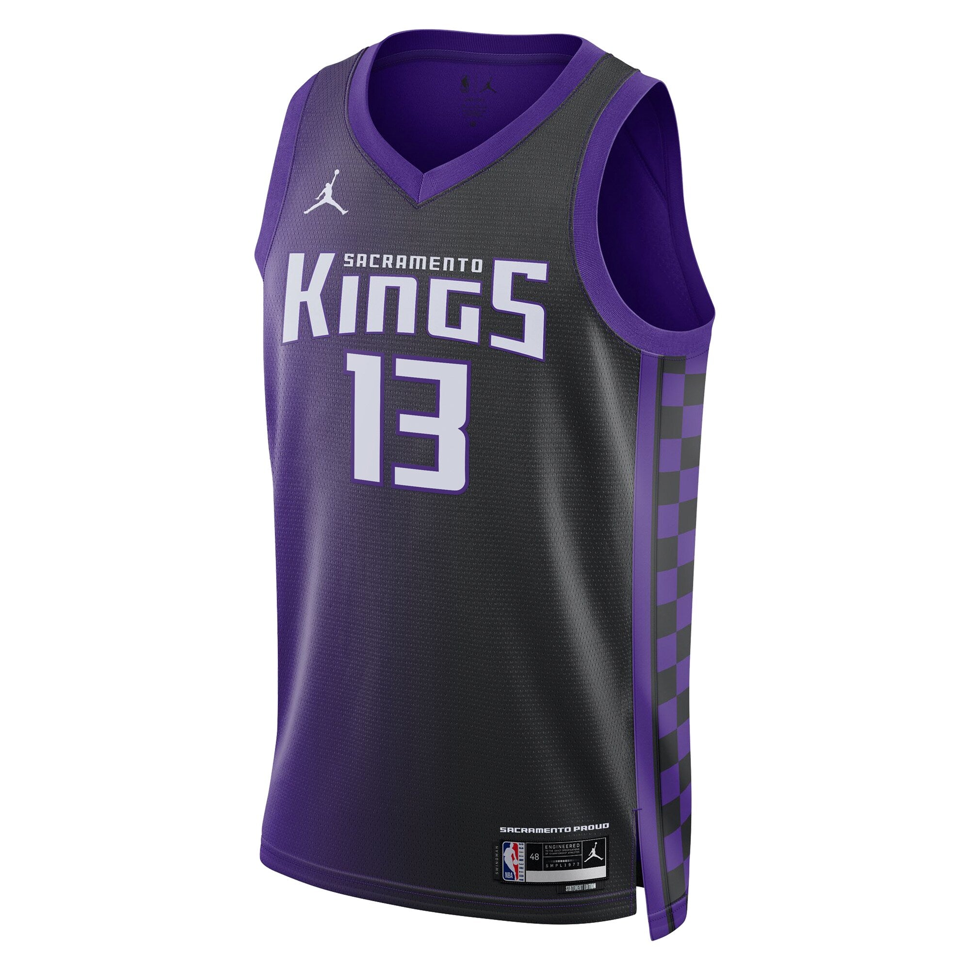 Sacramento Kings Jordan Brand Statement Edition Swingman Jersey - Purple - Keegan Murray - Unisex NBA Team Jersey Basketball Fan Apparel