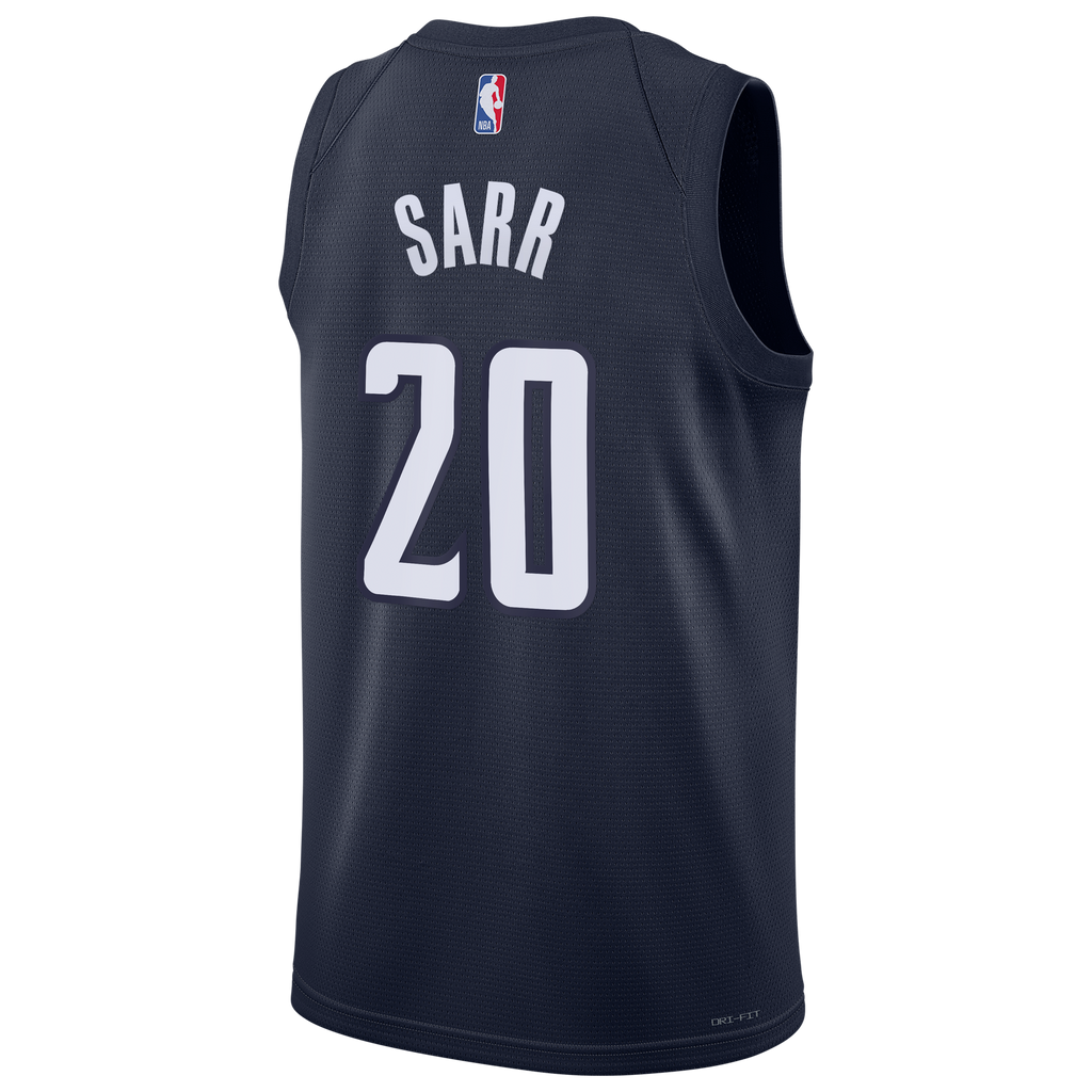 Washington Wizards Jordan Brand Statement Edition Swingman Jersey - Navy - Alex Sarr - Men's NBA Team Jersey Basketball Fan Apparel