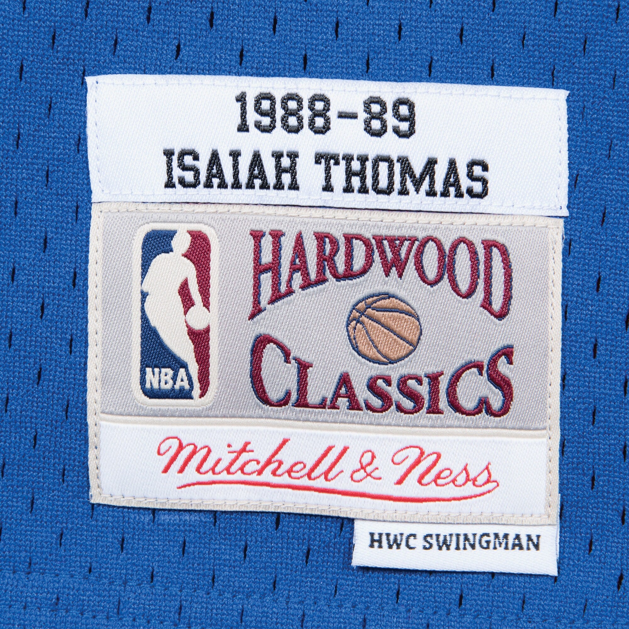 Detroit Pistons Mitchell & Ness Swingman Jersey Road Isiah Thomas 1988-89 NBA Team Jersey Basketball Fan Apparel