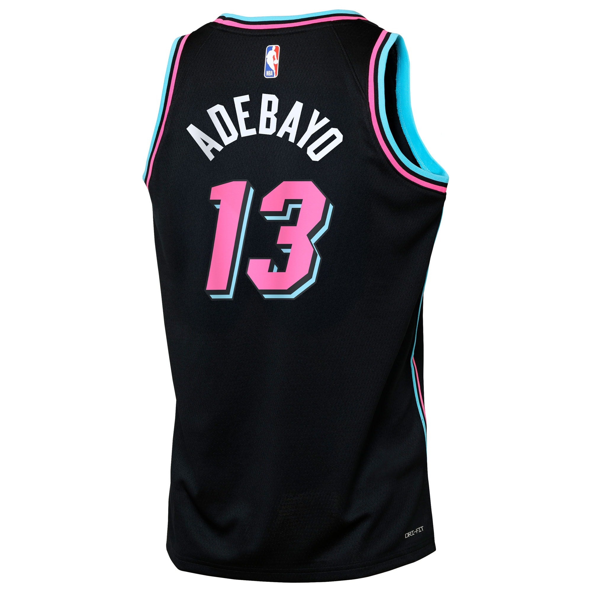 Miami Heat Nike 2025/26 City Edition Swingman Jersey - Black - Bam Adebayo - Youth NBA Team Jersey Basketball Fan Apparel