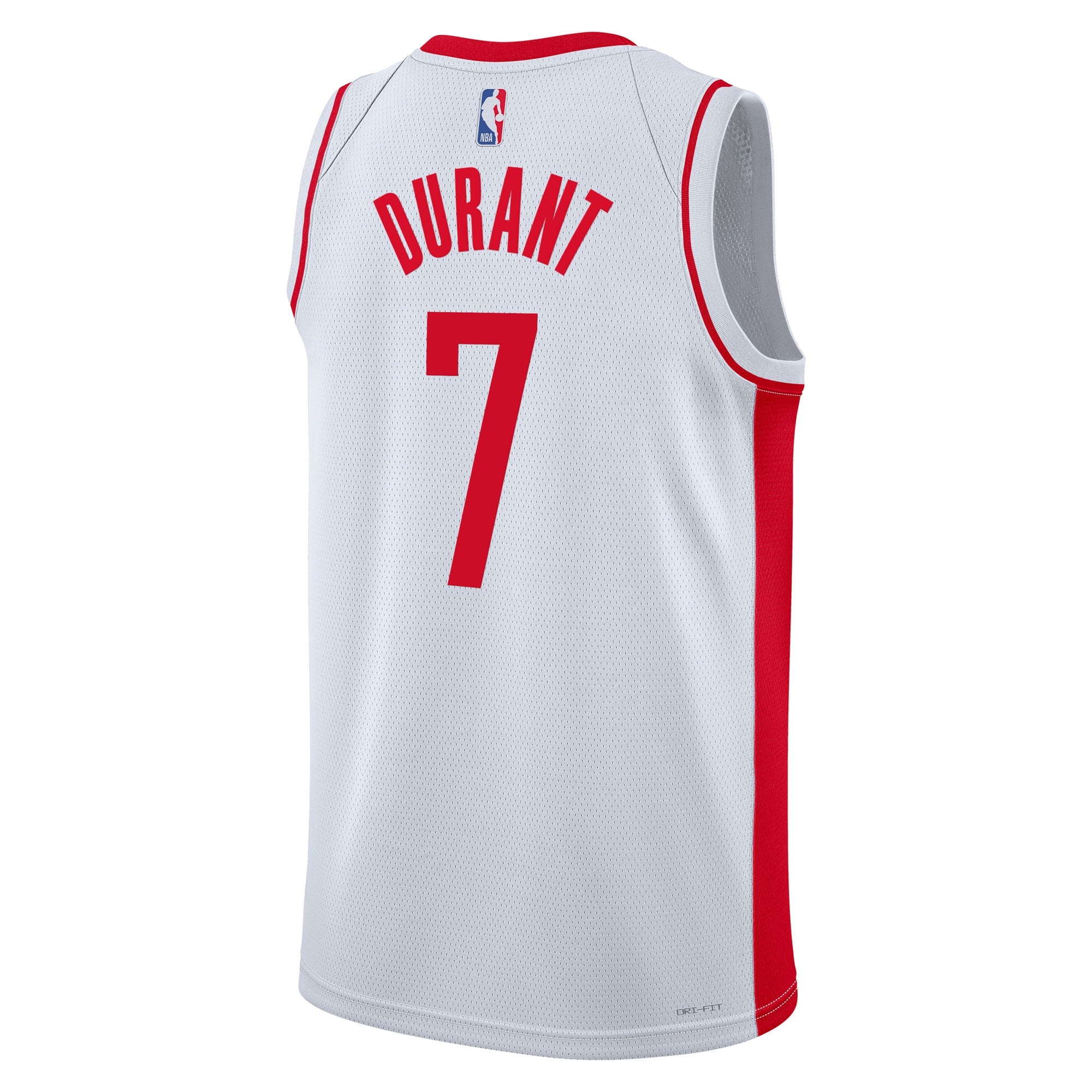 Houston Rockets Nike Association Edition Swingman Jersey - White - Kevin Durant - Unisex NBA Team Jersey Basketball Fan Apparel