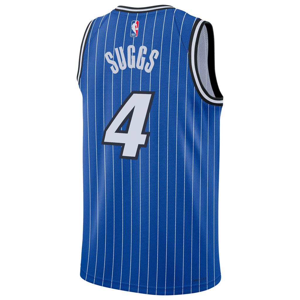 Orlando Magic Nike Replica Icon Edition Swingman Jersey - Blue - Jalen Suggs - Unisex NBA Team Jersey Basketball Fan Apparel