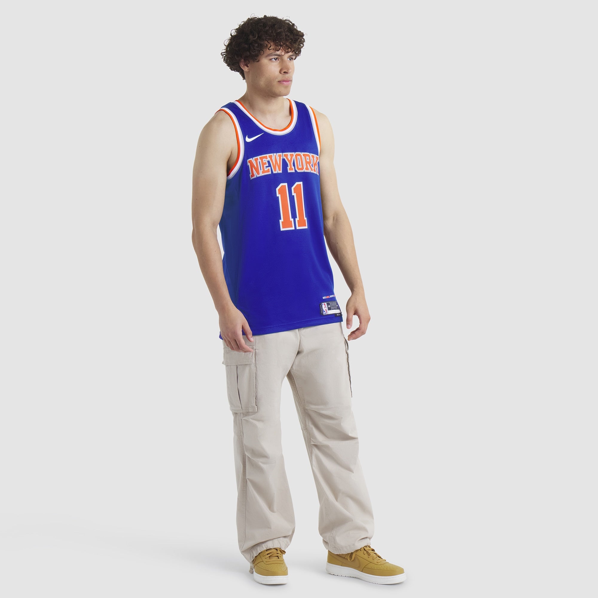 New York Knicks Nike Replica Icon Swingman Jersey - Jalen Brunson - Unisex NBA Team Jersey Basketball Fan Apparel