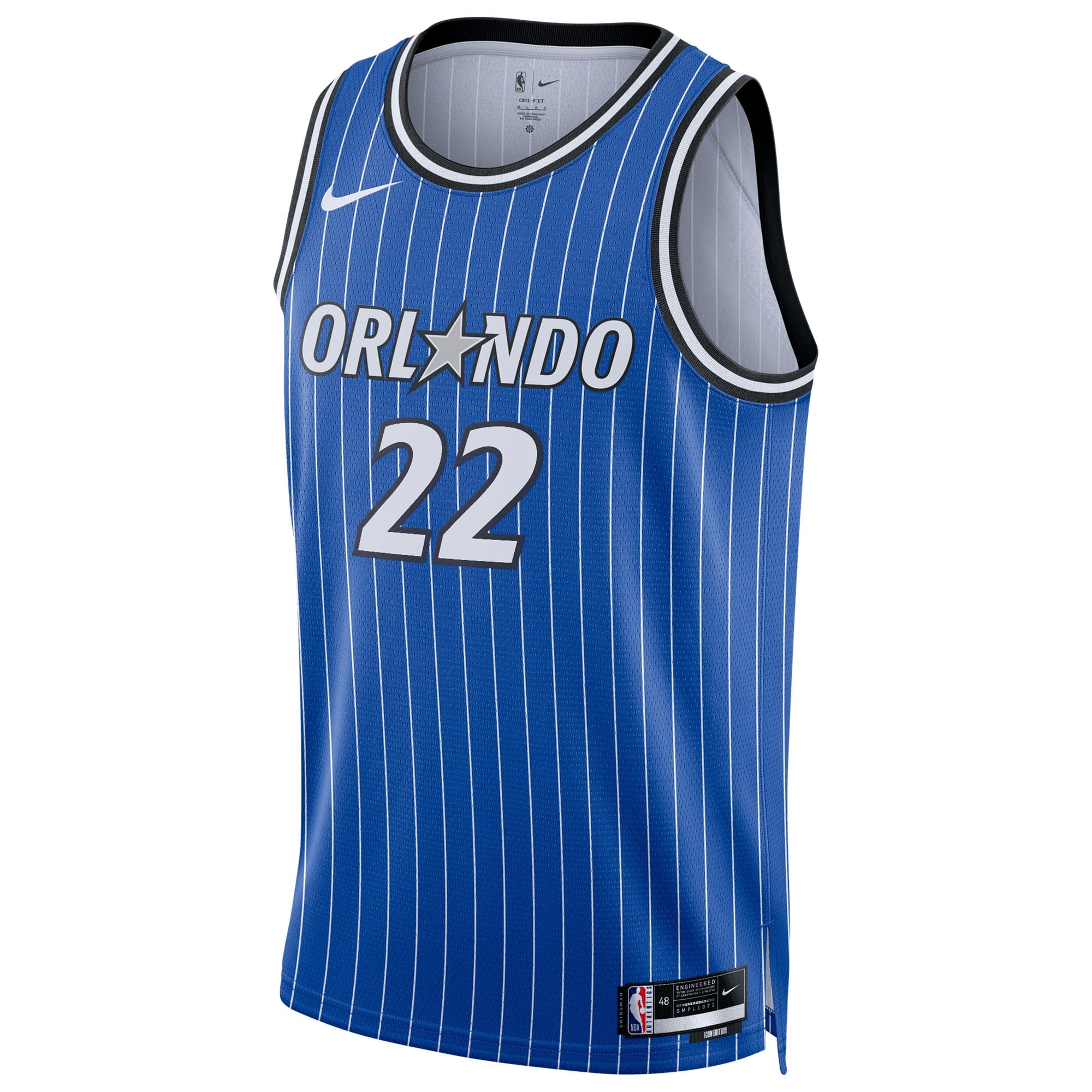 Orlando Magic Nike Replica Icon Edition Swingman Jersey - Blue - Franz Wagner - Unisex NBA Team Jersey Basketball Fan Apparel