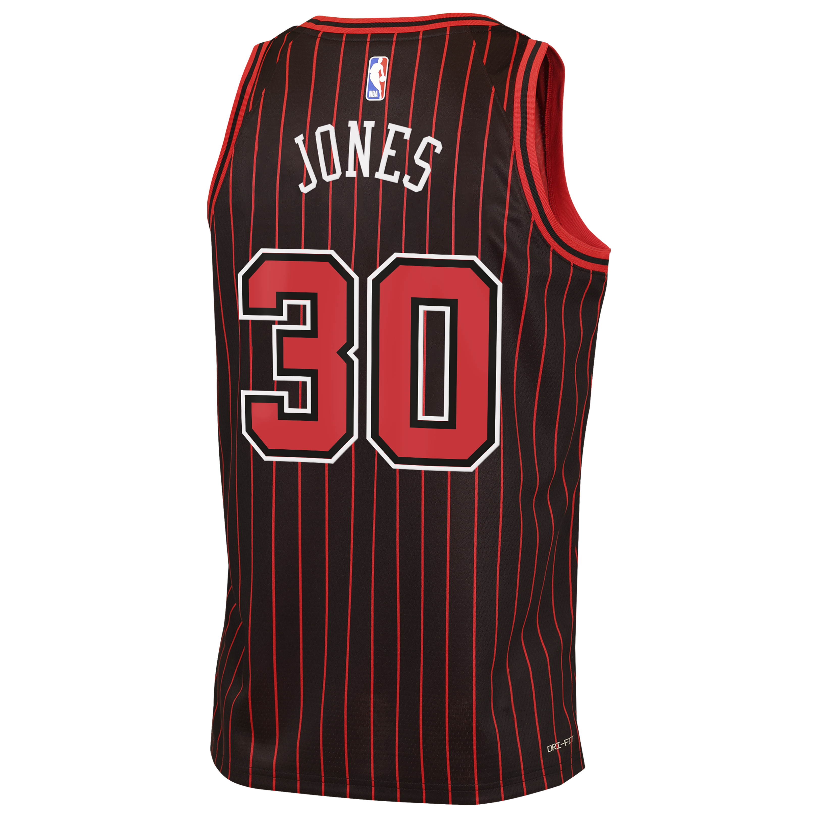 Chicago Bulls Jordan Brand Statement Edition Jersey - Black - Tre Jones - Youth NBA Team Jersey Basketball Fan Apparel