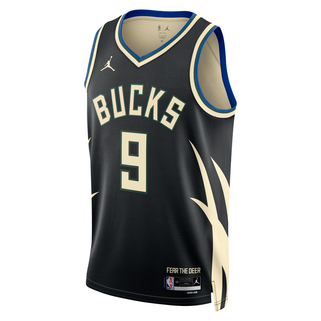 Milwaukee Bucks Jordan Brand Statement Edition Swingman Jersey - Hunter Green - Kel'el Ware - Unisex NBA Team Jersey Basketball Fan Apparel