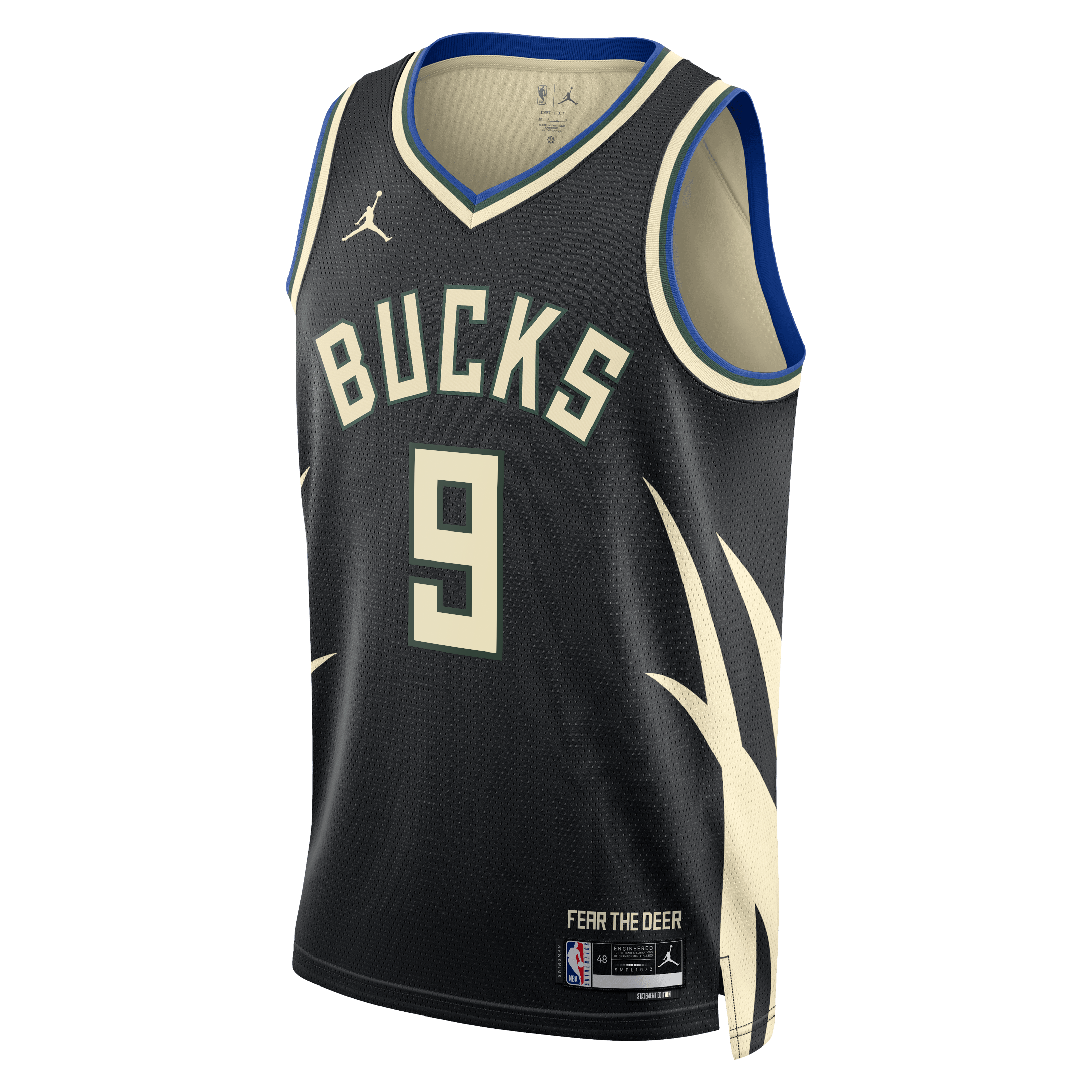 Milwaukee Bucks Jordan Brand Statement Edition Swingman Jersey - Hunter Green - Kel'el Ware - Unisex NBA Team Jersey Basketball Fan Apparel