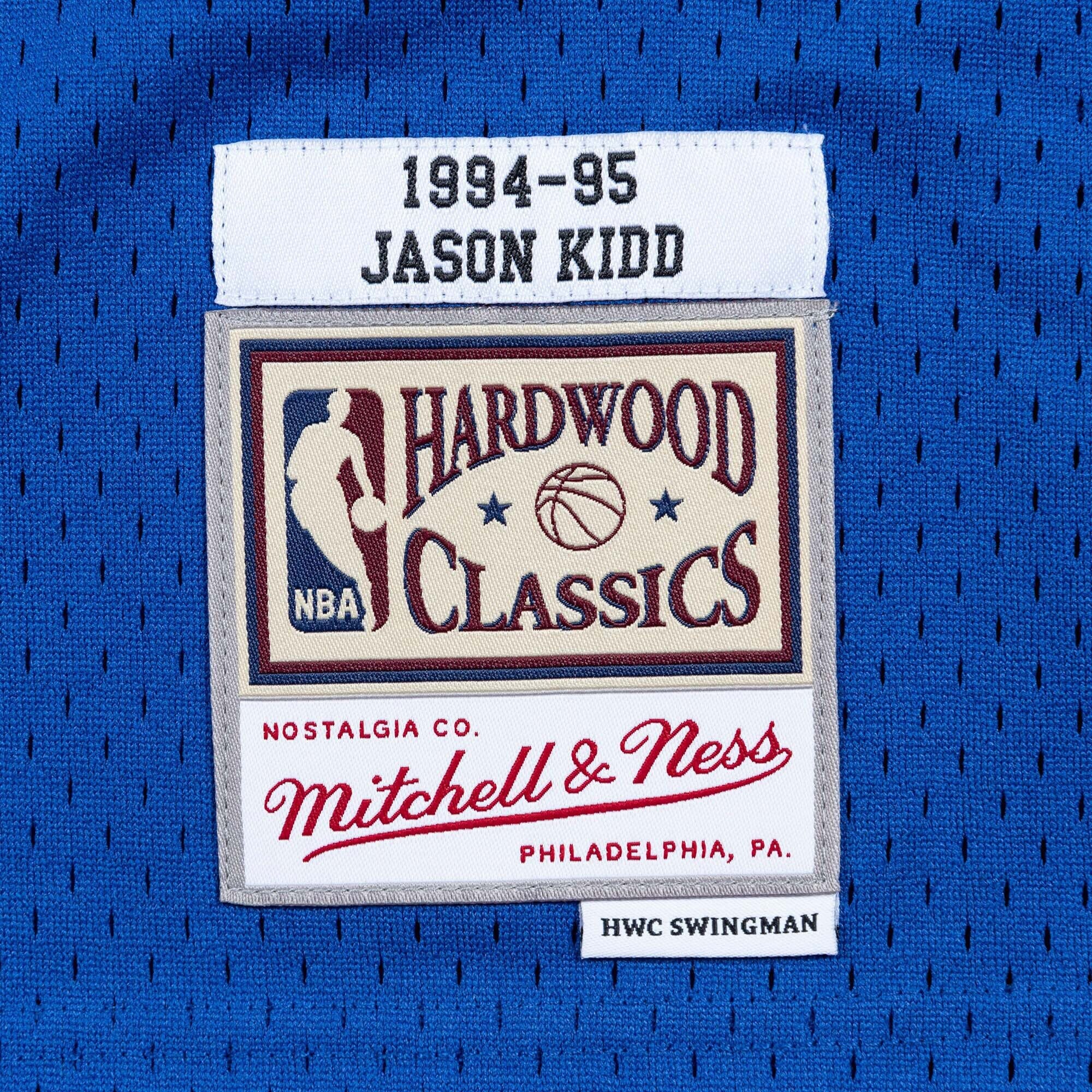 Dallas Mavericks Mitchell & Ness Hardwood Classics Road Jersey - Jason Kidd - Men's NBA Team Jersey Basketball Fan Apparel