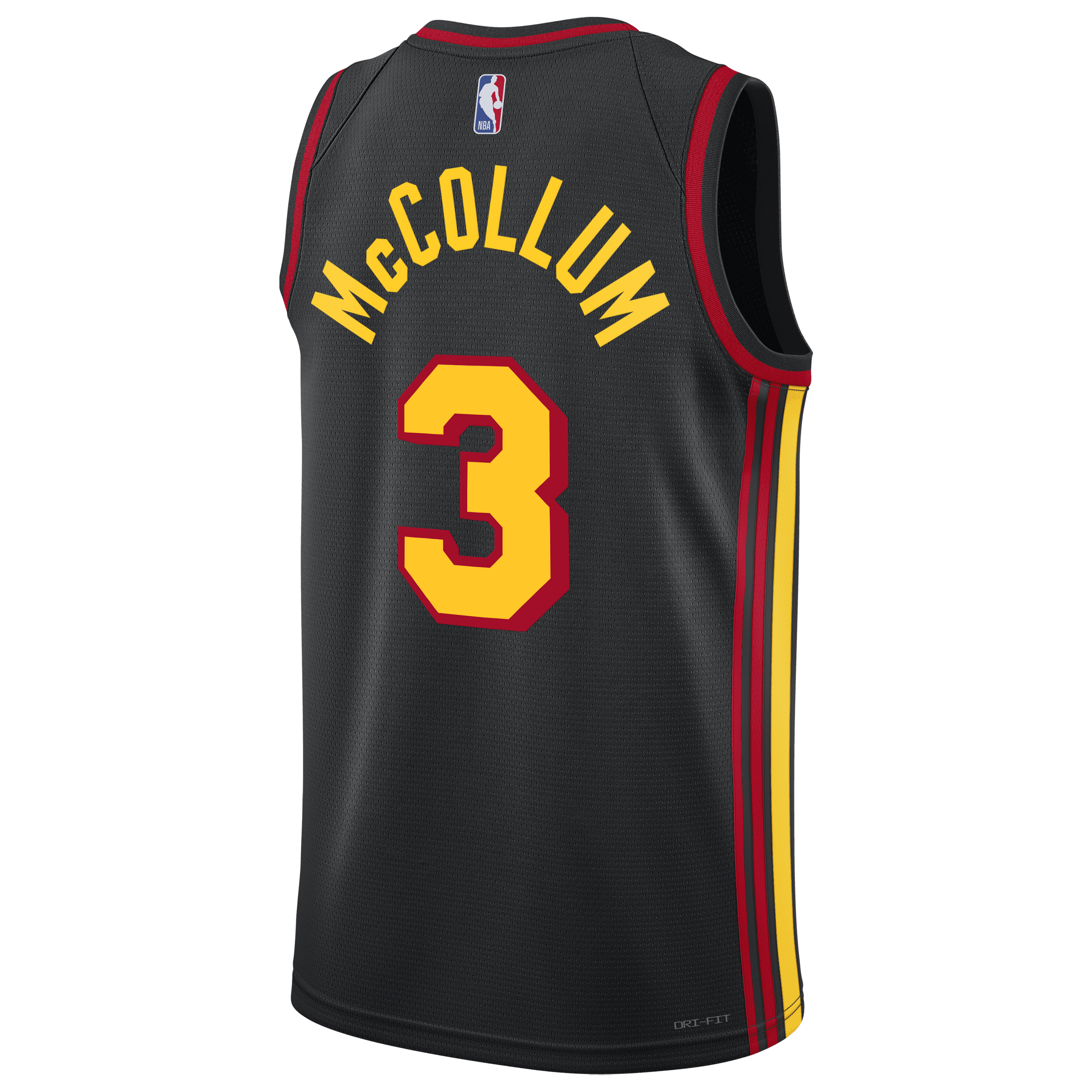 Atlanta Hawks Jordan Brand Statement Edition Swingman Jersey - Black - CJ McCollum - Unisex NBA Team Jersey Basketball Fan Apparel