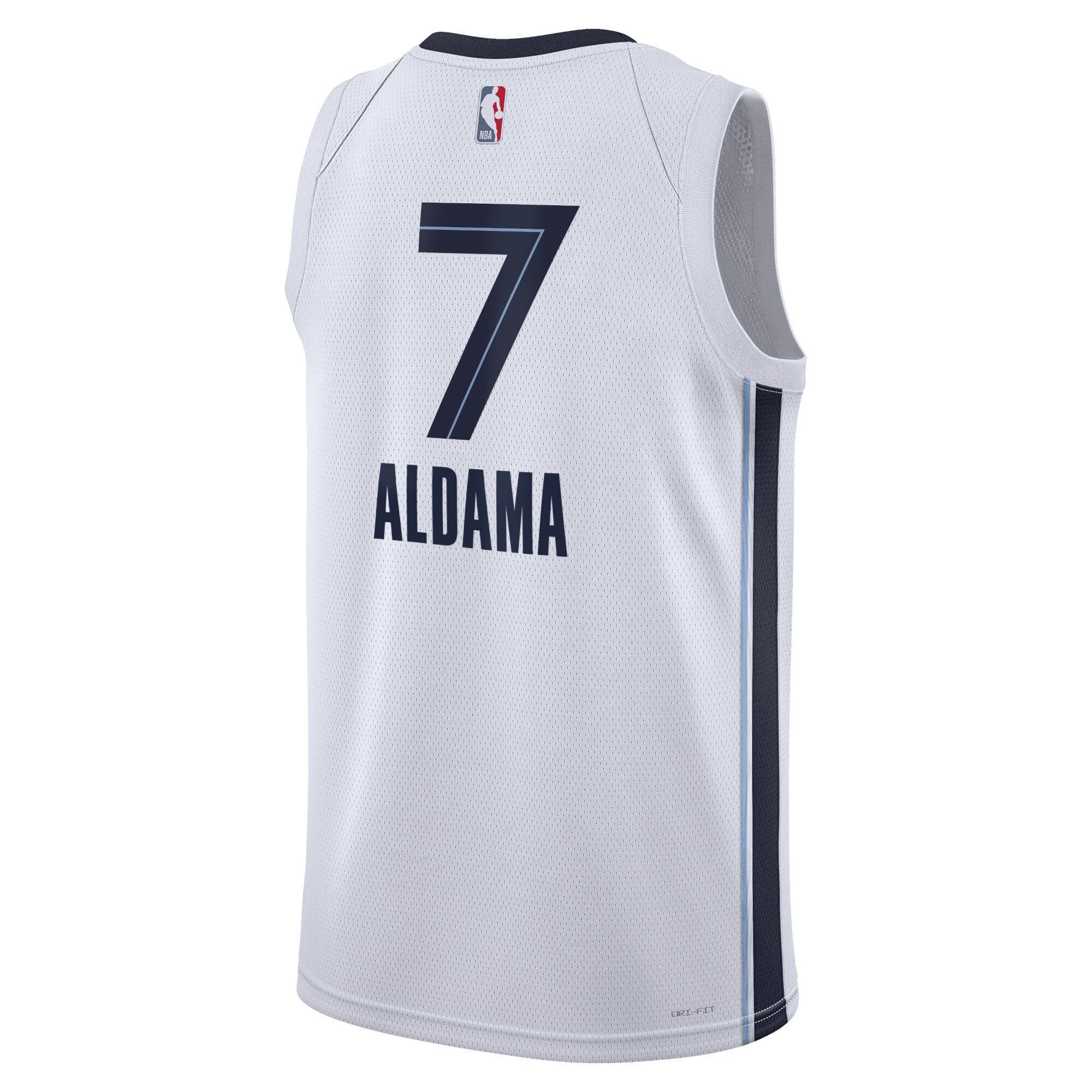 Memphis Grizzlies Nike Association Edition Swingman Jersey - White - Santi Aldama - Unisex NBA Team Jersey Basketball Fan Apparel