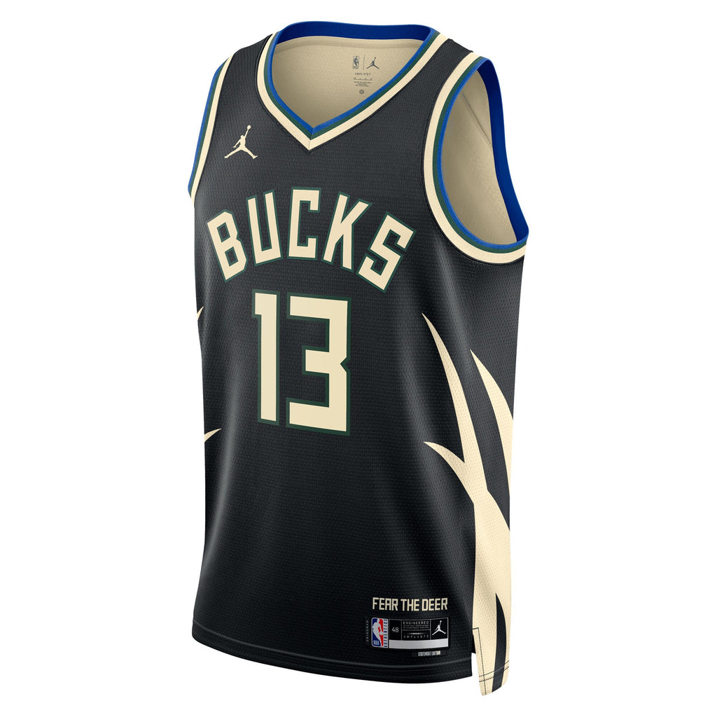 Milwaukee Bucks Jordan Brand Statement Edition Swingman Jersey - Hunter Green - Ryan Rollins - Unisex NBA Team Jersey Basketball Fan Apparel