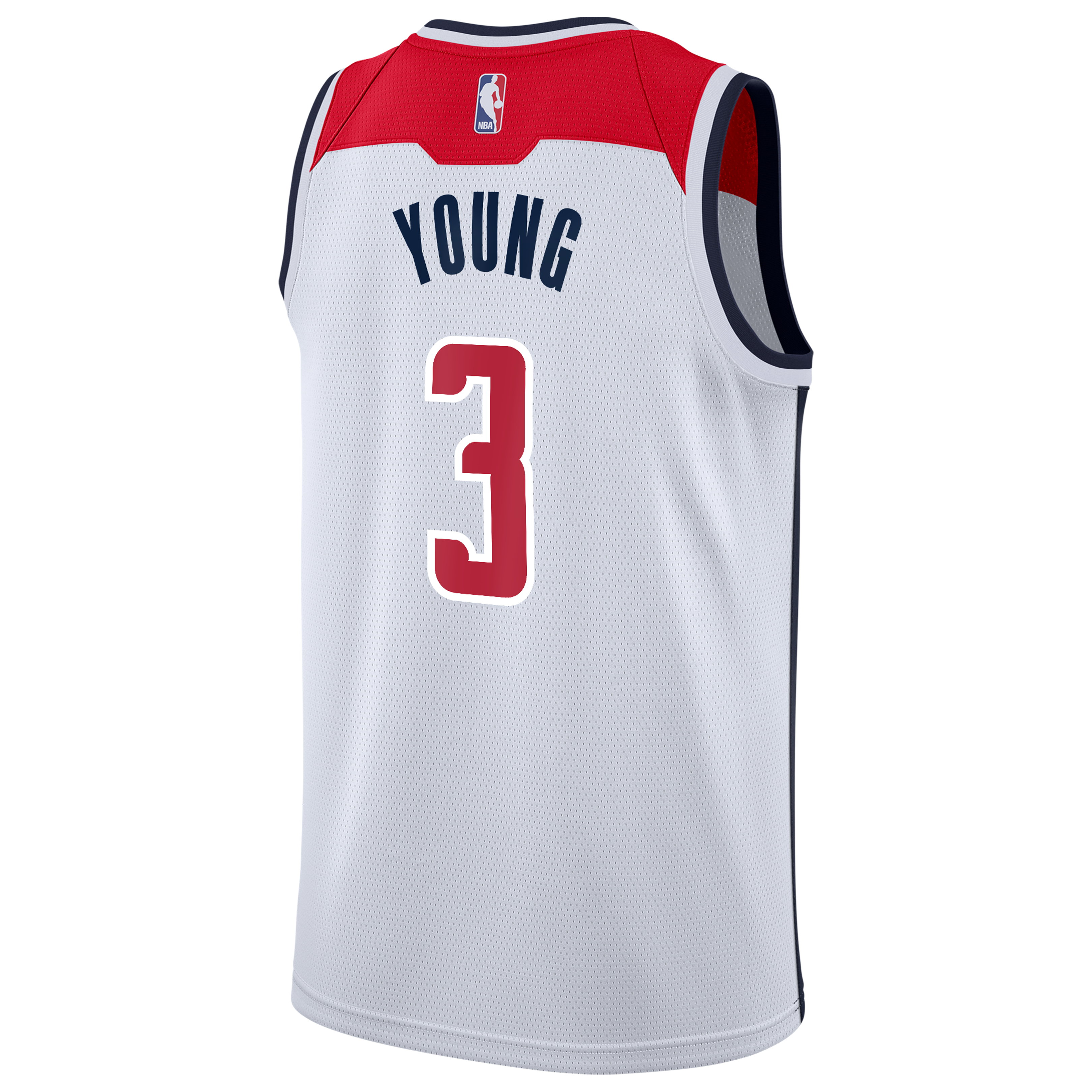 Washington Wizards Nike Association Edition Swingman Jersey - White - Trae Young - Youth NBA Team Jersey Basketball Fan Apparel