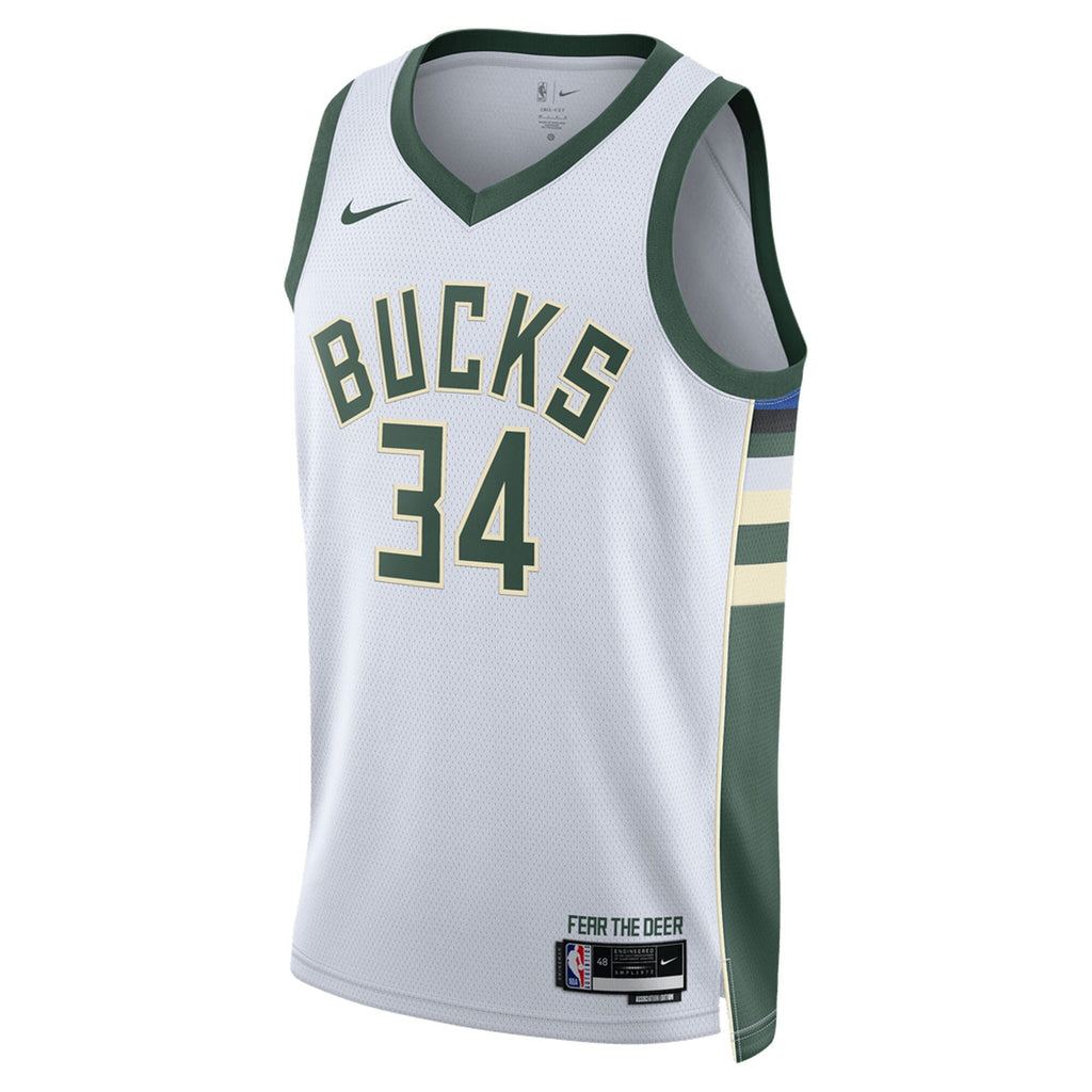 Milwaukee Bucks NBA Association Swingman Jersey - Giannis Antetokounmpo NBA Team Jersey Basketball Fan Apparel