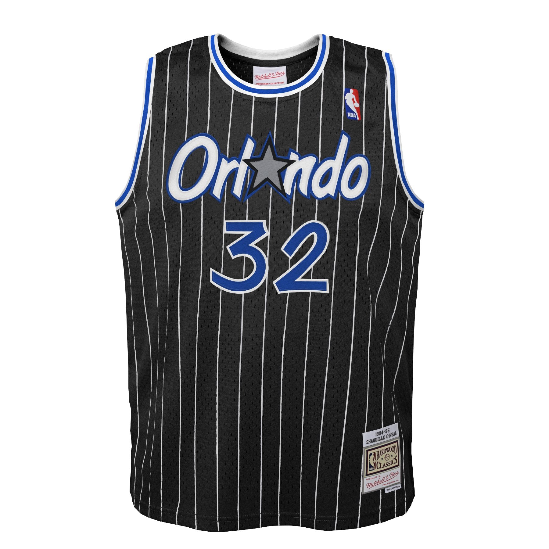 Orlando Magic Shaquille O'Neal Alternate Hardwood Classics Jersey - Youth NBA Team Jersey Basketball Fan Apparel