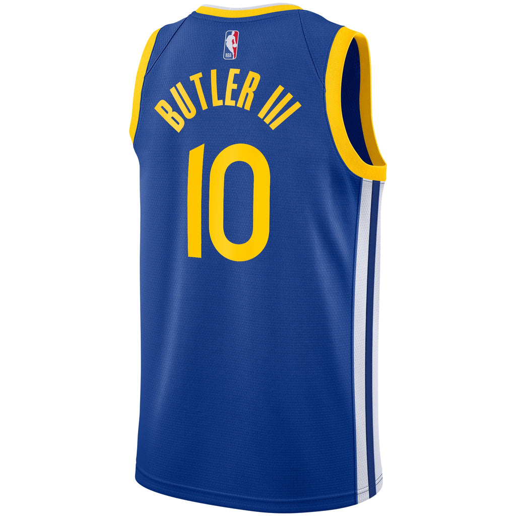 Golden State Warriors Nike Icon Edition Swingman Jersey - Royal - Jimmy Butler III - Youth NBA Team Jersey Basketball Fan Apparel
