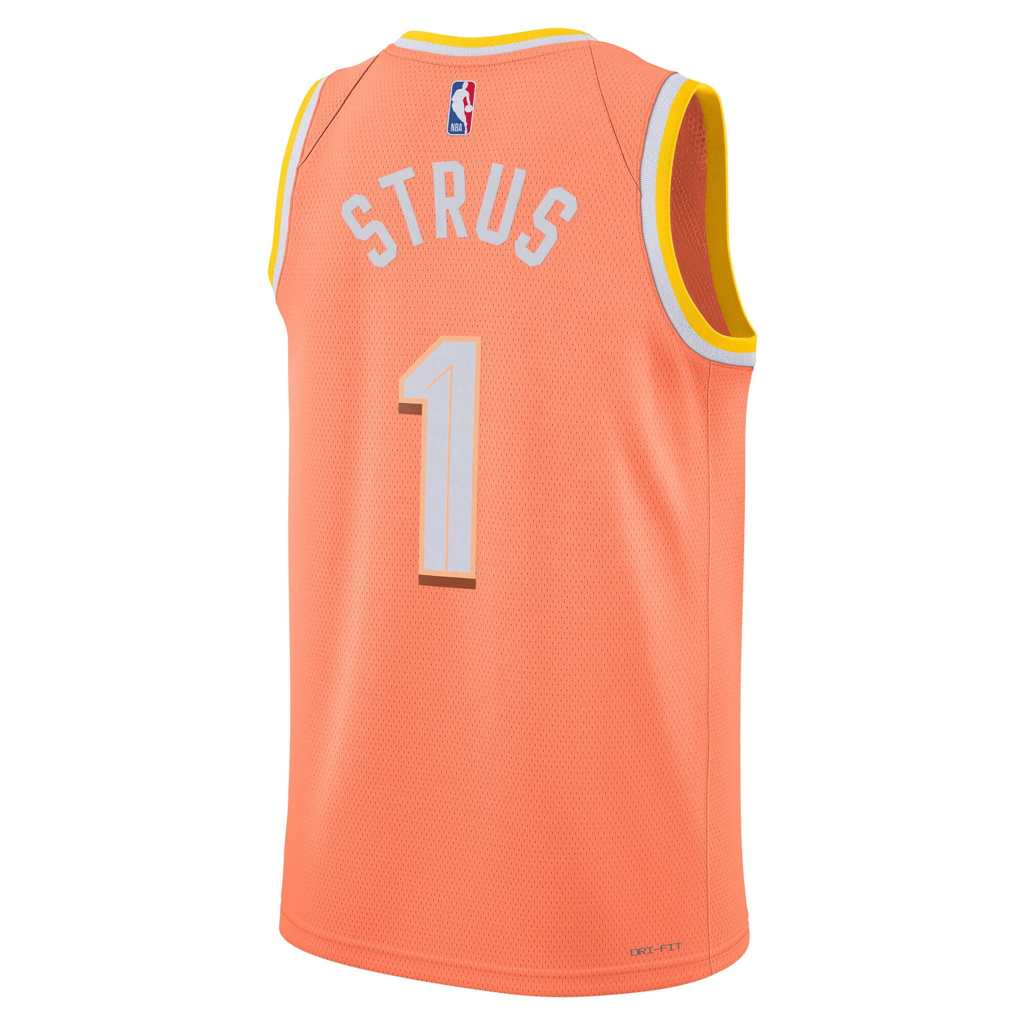Cleveland Cavaliers Nike 2025/26 City Edition Swingman Jersey - Orange - Max Strus - Unisex NBA Team Jersey Basketball Fan Apparel