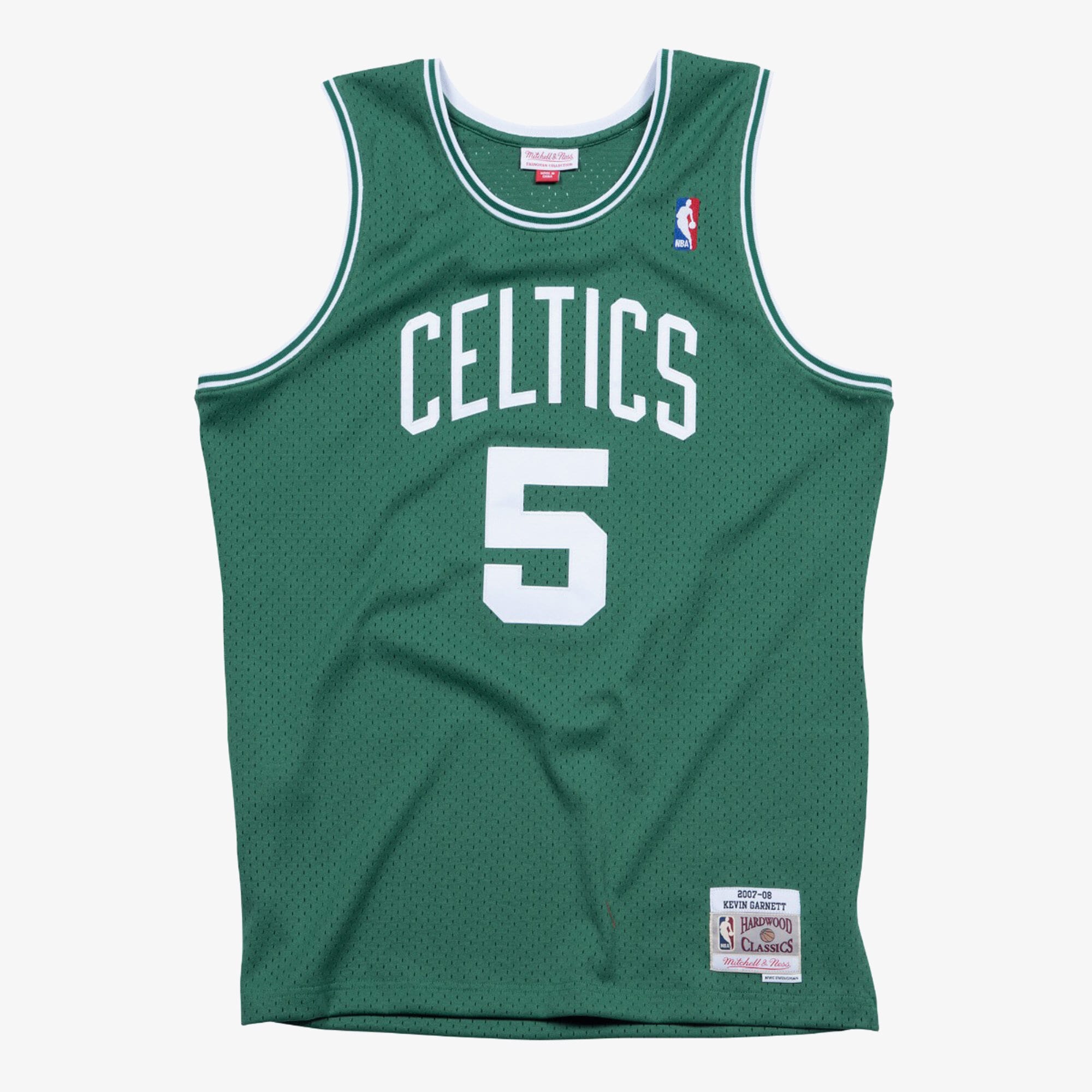 Boston Celtics Mitchell & Ness Swingman Jersey Road Kevin Garnett 2007-08 NBA Team Jersey Basketball Fan Apparel