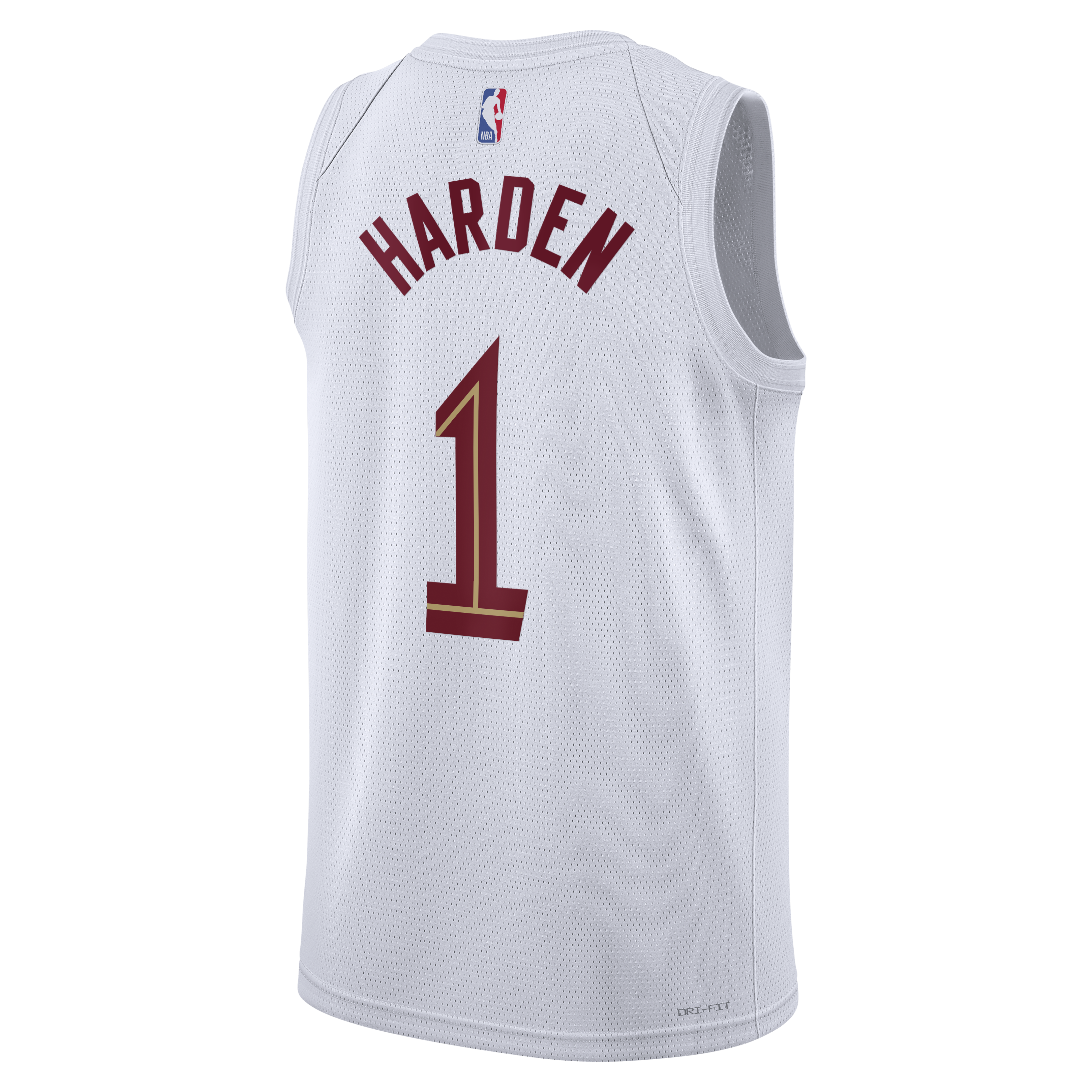 Cleveland Cavaliers Nike Association Edition Swingman Jersey - White - James Harden - Unisex NBA Team Jersey Basketball Fan Apparel