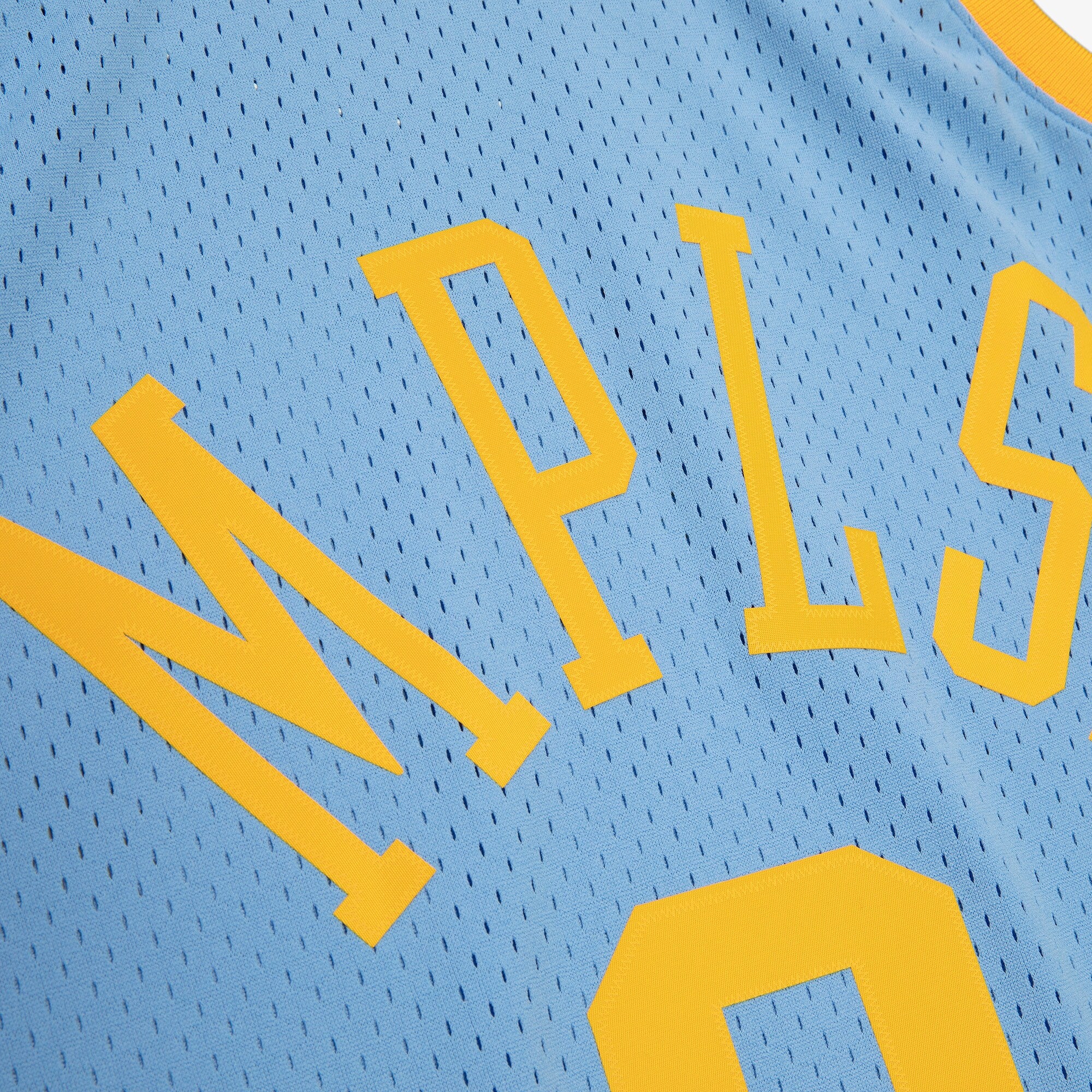 Los Angeles Lakers Mitchell & Ness Derek Fisher 2001 Swingman Authentic Jersey - Columbia Blue NBA Team Jersey Basketball Fan Apparel