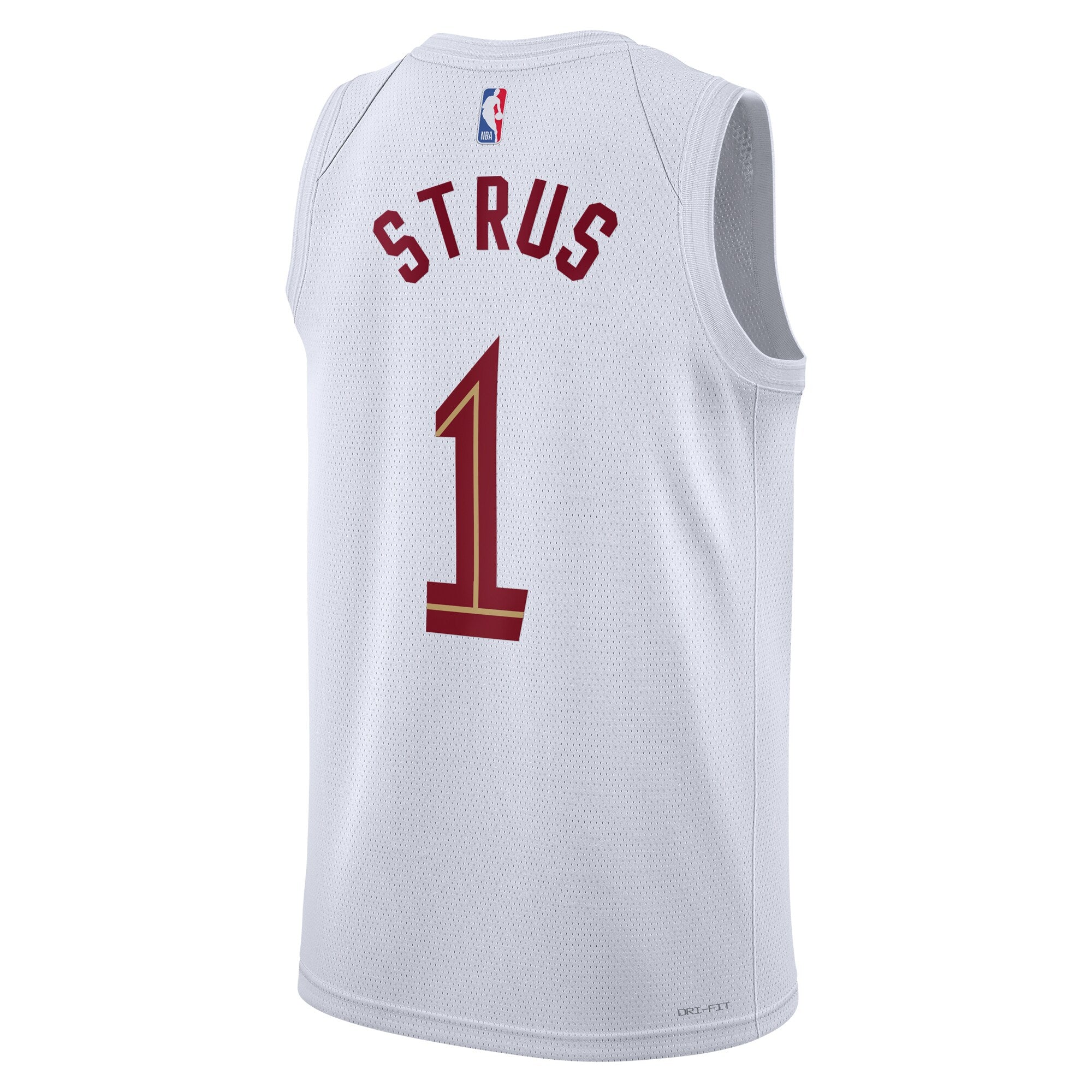 Cleveland Cavaliers Nike Association Edition Swingman Jersey - White - Max Strus - Unisex NBA Team Jersey Basketball Fan Apparel