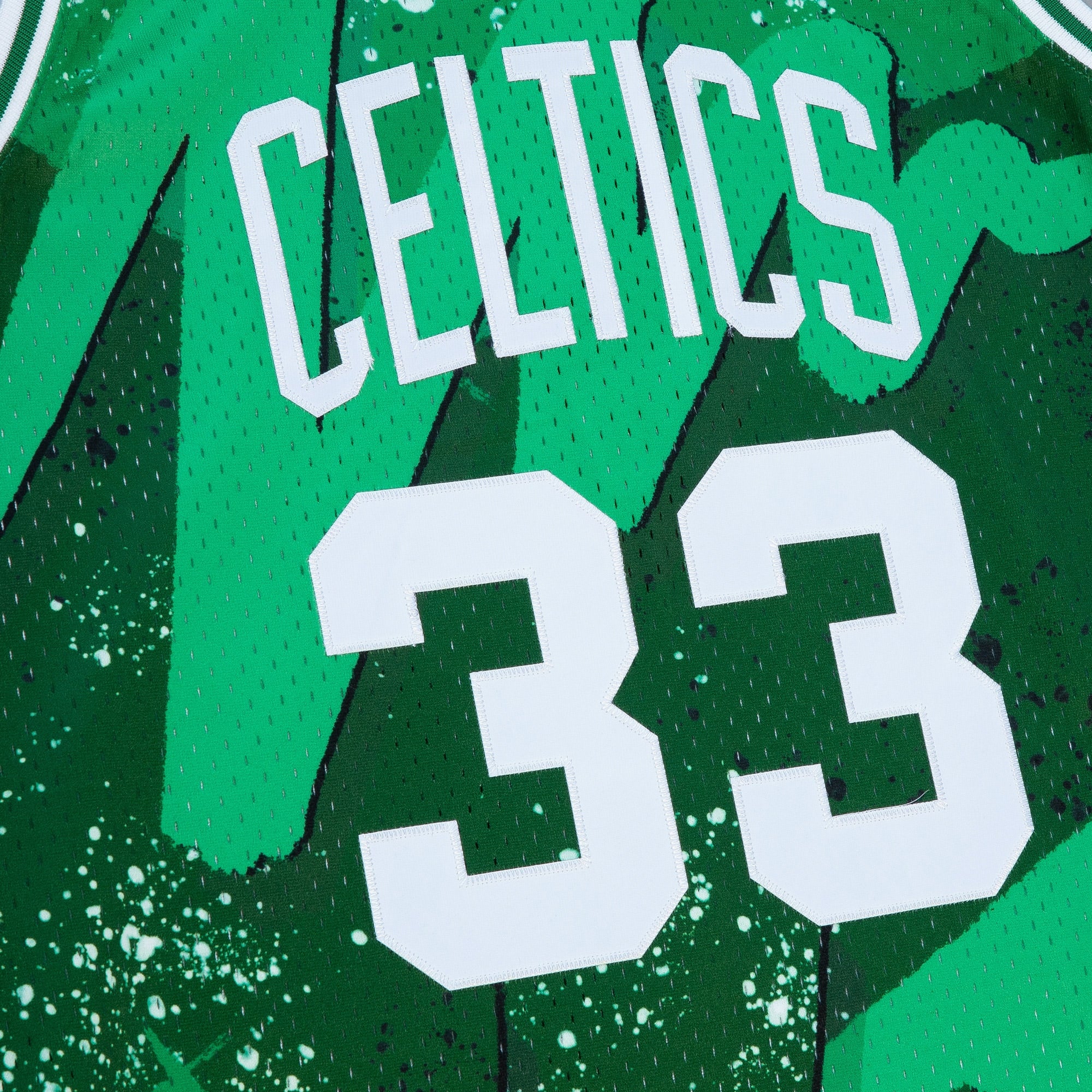 Boston Celtics Mitchell & Ness Larry Bird 1985 Hyper Hoops Swingman Jersey - Green NBA Team Jersey Basketball Fan Apparel