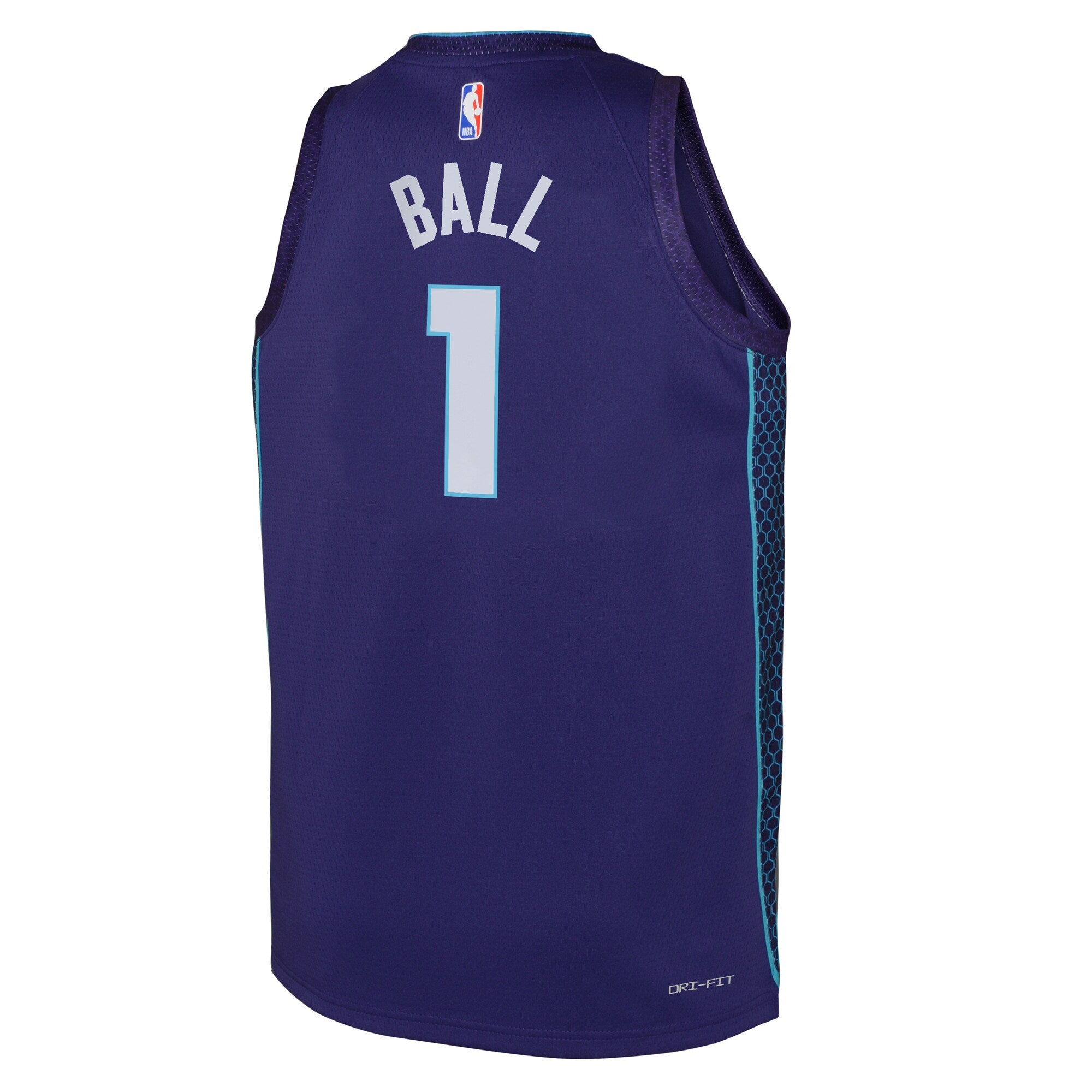 Charlotte Hornets NBA Statement Swingman Jersey - Lamelo Ball - Youth NBA Team Jersey Basketball Fan Apparel