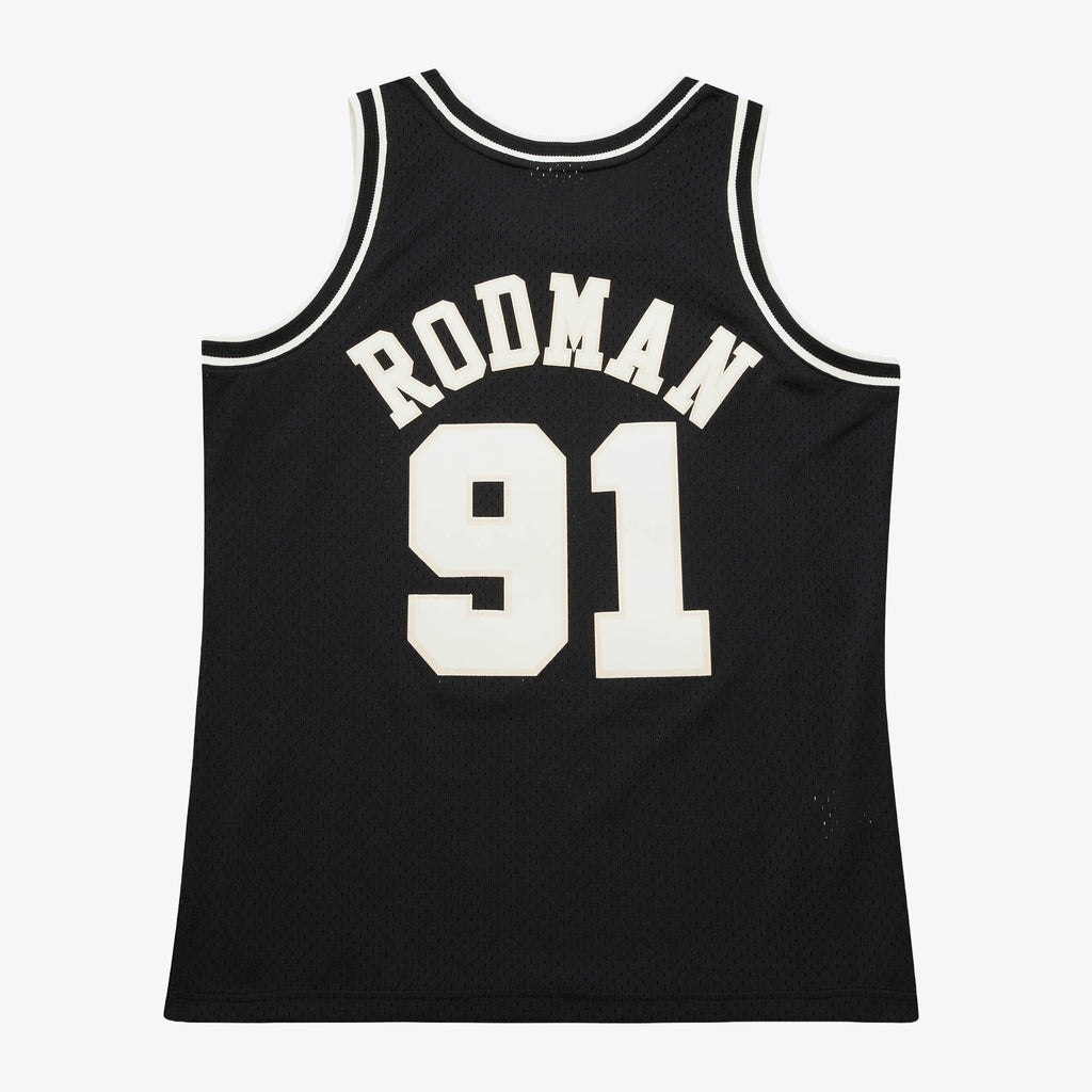 Chicago Bulls Mitchell & Ness Off Court Swingman Jersey Dennis Rodman 1997 NBA Team Jersey Basketball Fan Apparel