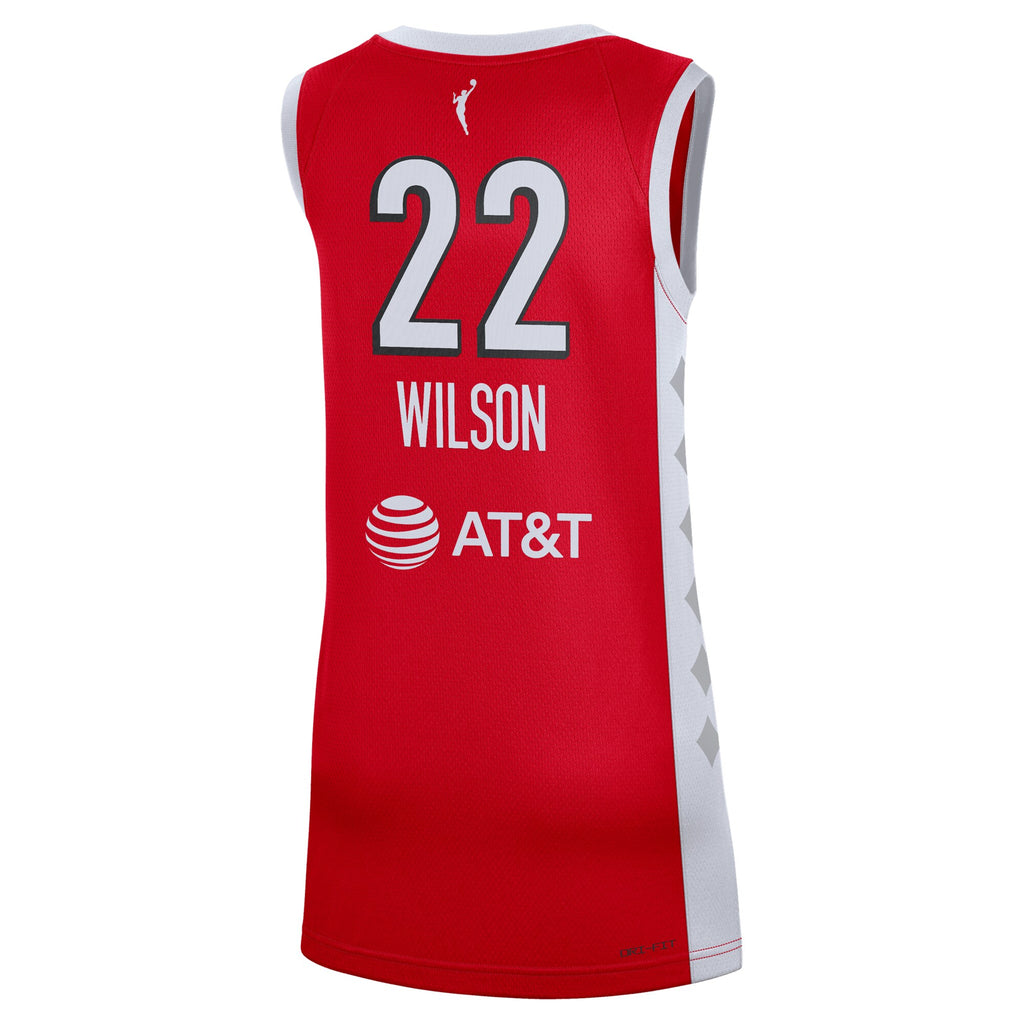 Las Vegas Aces Nike Rebel Jersey - A'Ja Wilson NBA Team Jersey Basketball Fan Apparel