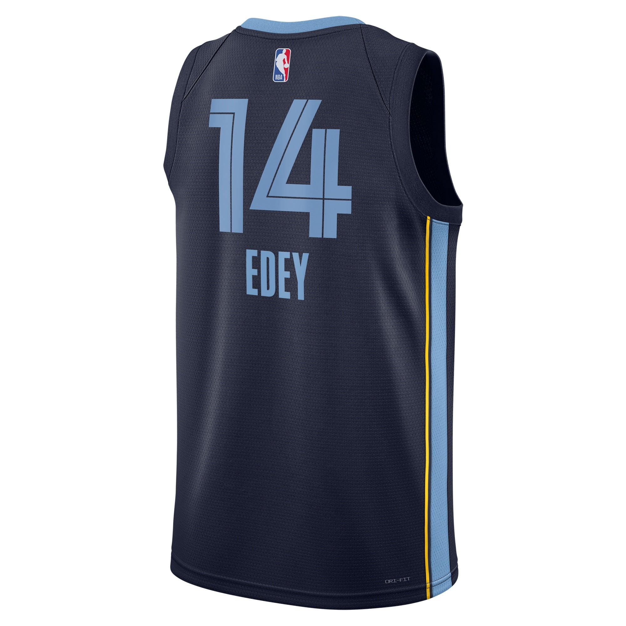 Memphis Grizzlies Nike Icon Swingman Jersey - Navy - Zach Edey - Unisex NBA Team Jersey Basketball Fan Apparel