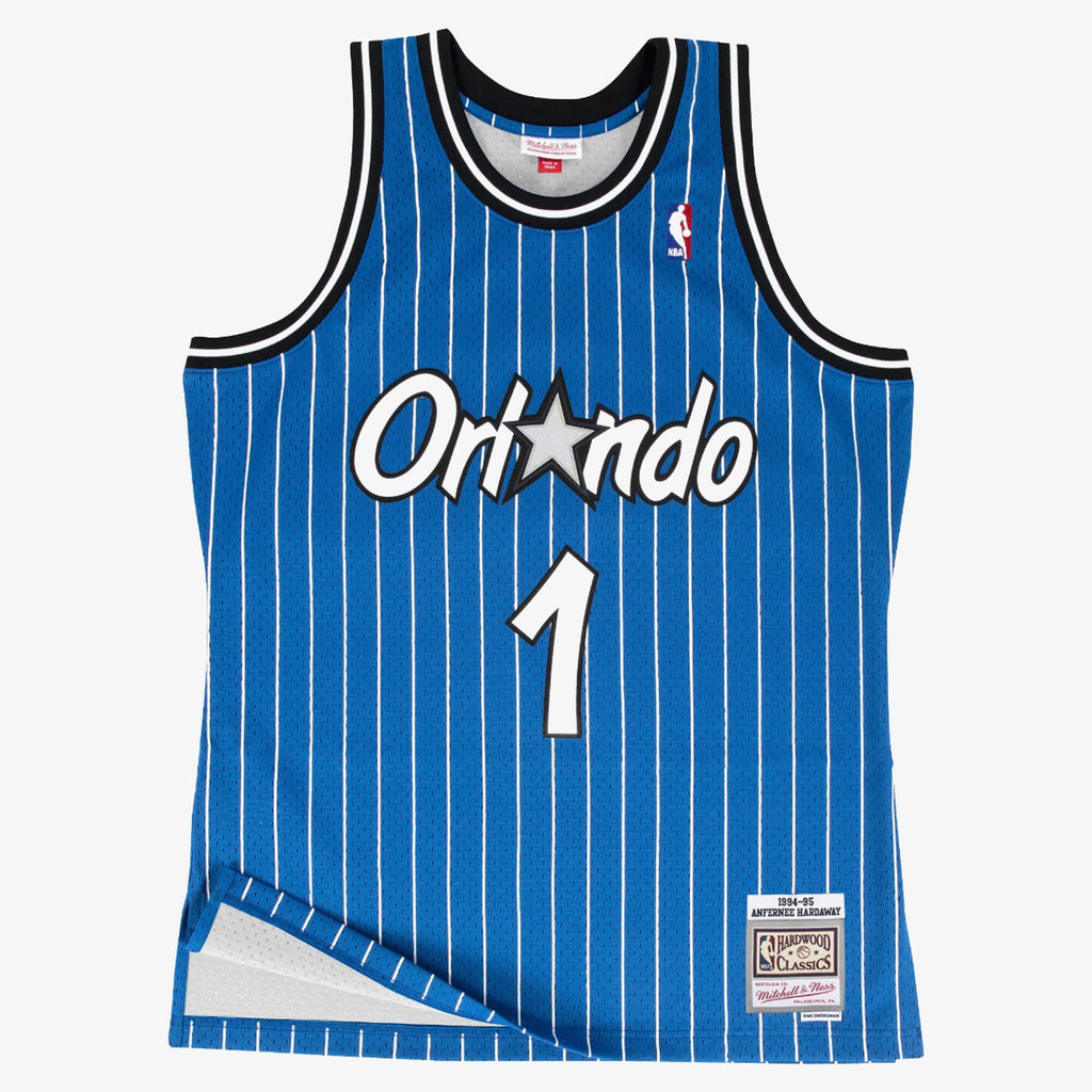 Orlando Magic Mitchell & Ness Swingman Jersey Road Anfernee Hardaway 1994-95 NBA Team Jersey Basketball Fan Apparel