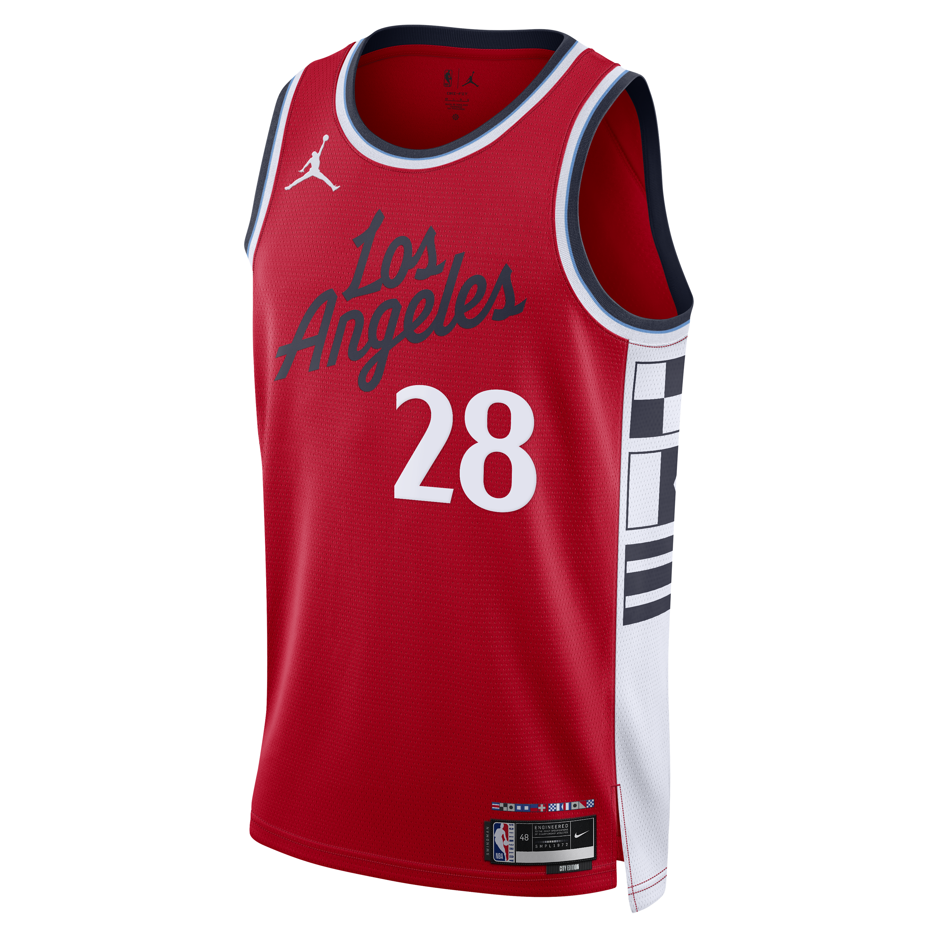 LA Clippers Jordan Brand Statement Edition Swingman Jersey - Red - Rui Hachimura - Men's NBA Team Jersey Basketball Fan Apparel