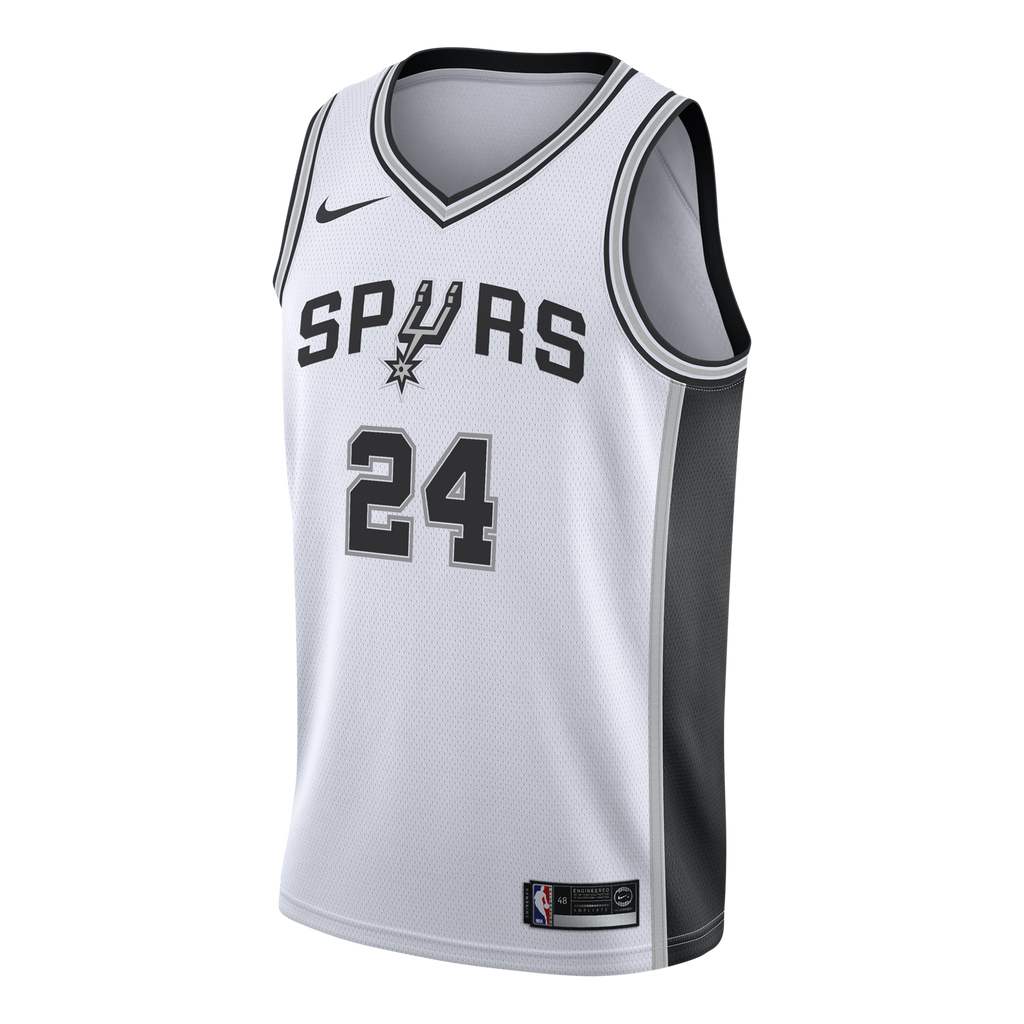 San Antonio Spurs Nike Association Edition Swingman Jersey - White - Devin Vassell - Youth NBA Team Jersey Basketball Fan Apparel