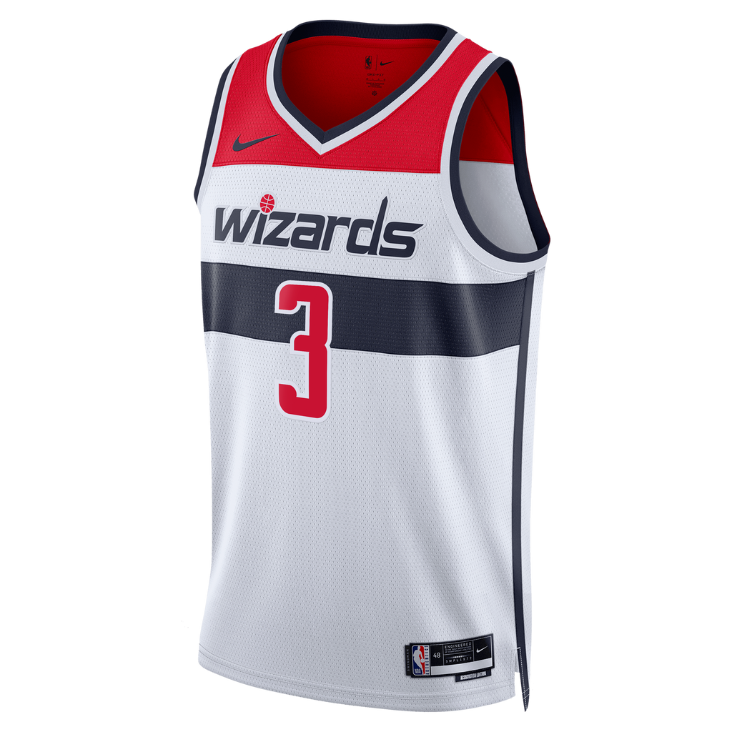 Washington Wizards Nike Association Edition Swingman Jersey - White - Trae Young - Unisex NBA Team Jersey Basketball Fan Apparel