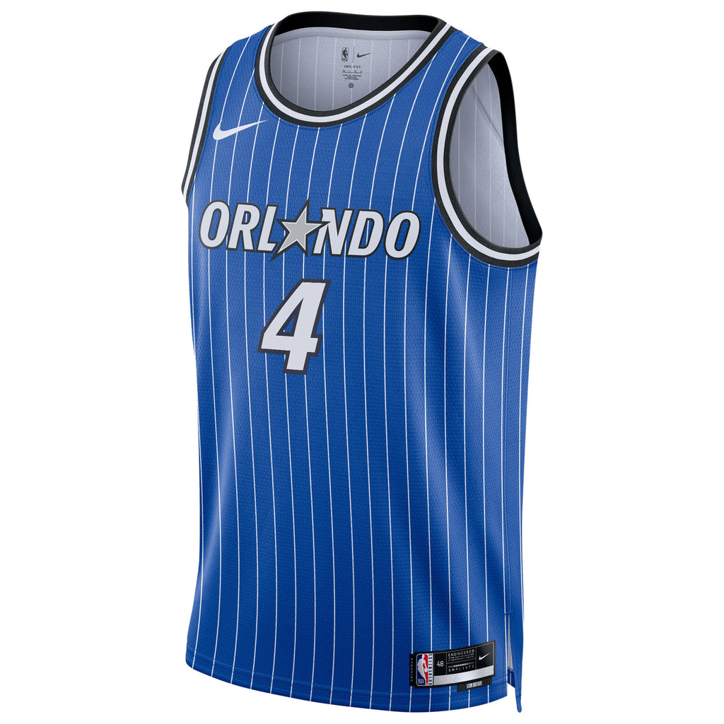 Orlando Magic Nike Replica Icon Edition Swingman Jersey - Blue - Jalen Suggs - Unisex NBA Team Jersey Basketball Fan Apparel