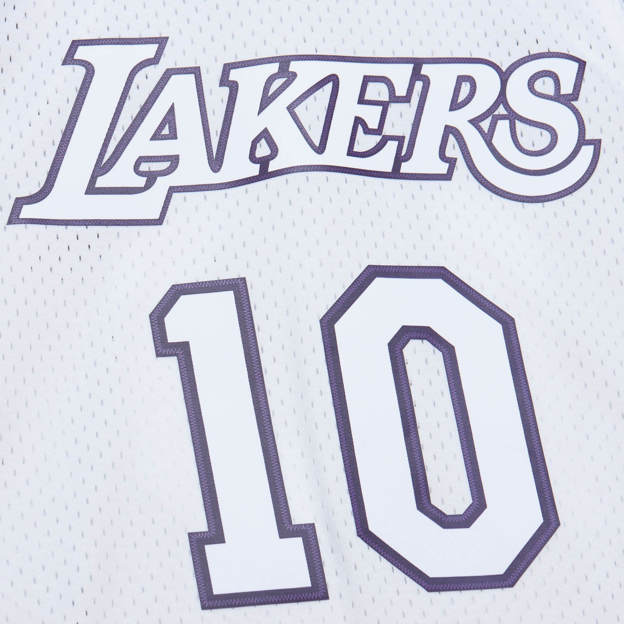 Los Angeles Lakers Mitchell & Ness Steve Nash 2012 Day Authentic Jersey - White NBA Team Jersey Basketball Fan Apparel
