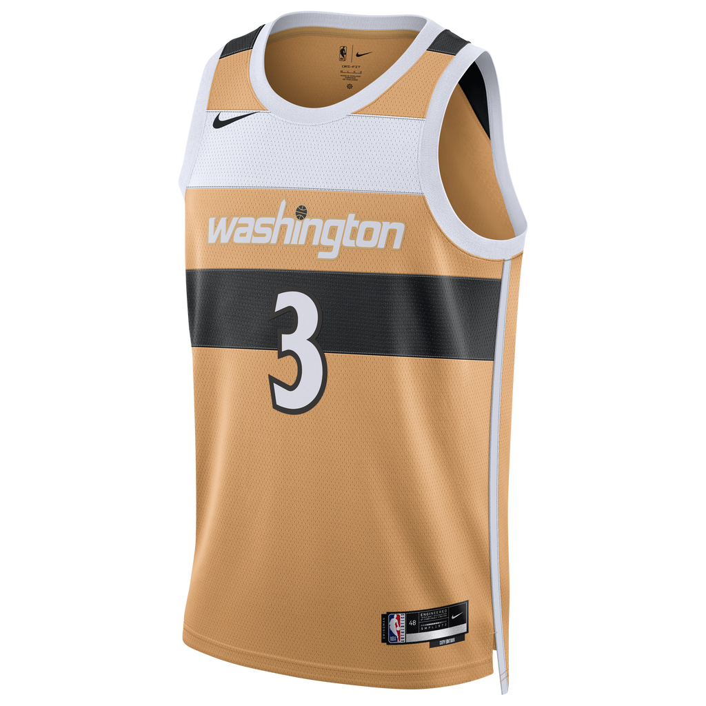 Washington Wizards 2025/26 Nike City Edition Swingman Jersey - Tan - Trae Young - Unisex NBA Team Jersey Basketball Fan Apparel