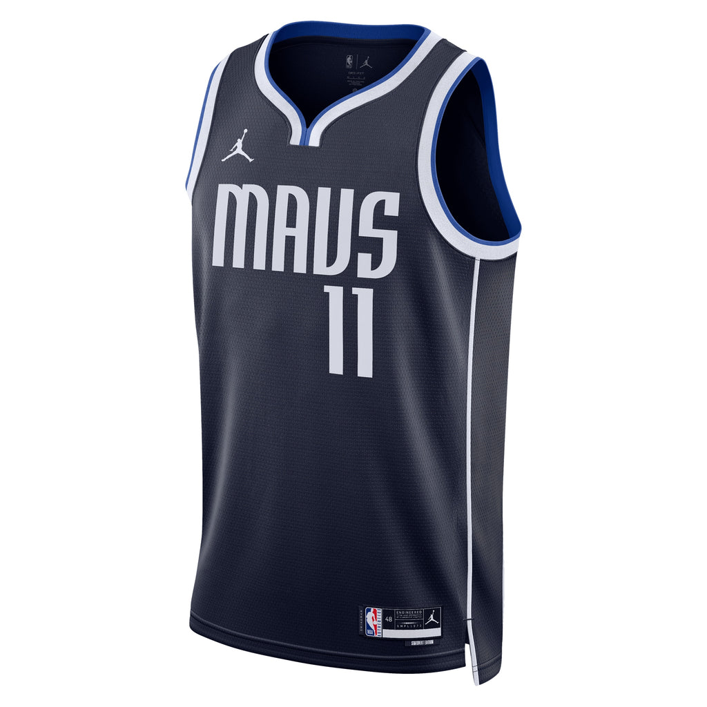 Dallas Mavericks Jordan Statement Edition Swingman Jersey - Navy - Kyrie Irving - Unisex NBA Team Jersey Basketball Fan Apparel