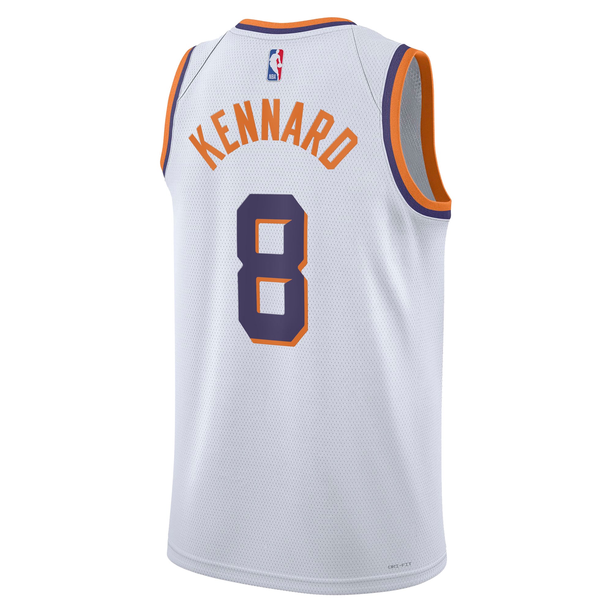 Phoenix Suns Nike Association Edition Swingman Jersey - White - Luke Kennard - Unisex NBA Team Jersey Basketball Fan Apparel