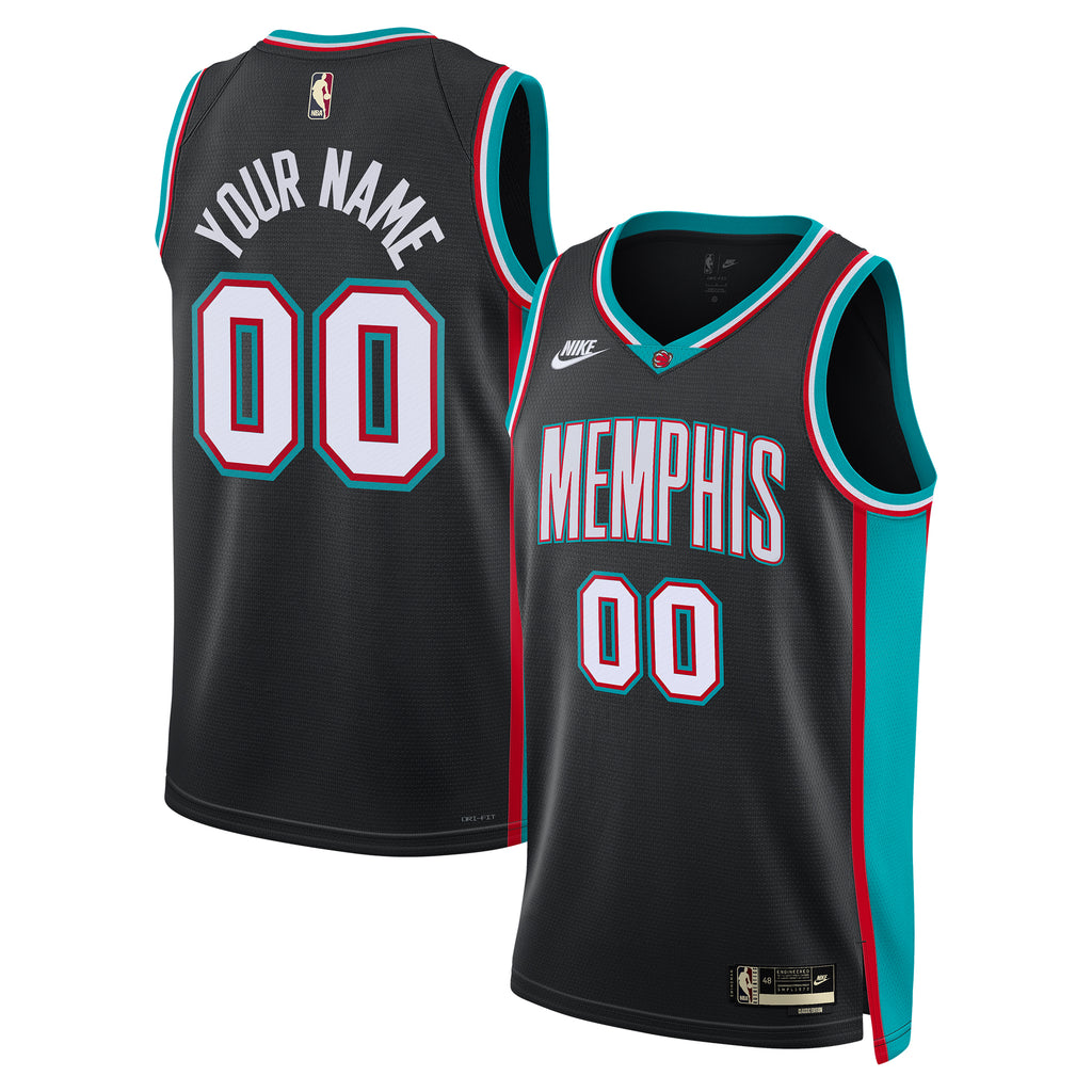 Memphis Grizzlies Nike Classic Edition Jersey - Unisex NBA Team Jersey Basketball Fan Apparel