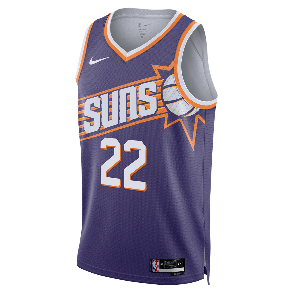 Phoenix Suns Nike Icon Edition Swingman Jersey - Purple - Miles Bridges - Unisex NBA Team Jersey Basketball Fan Apparel