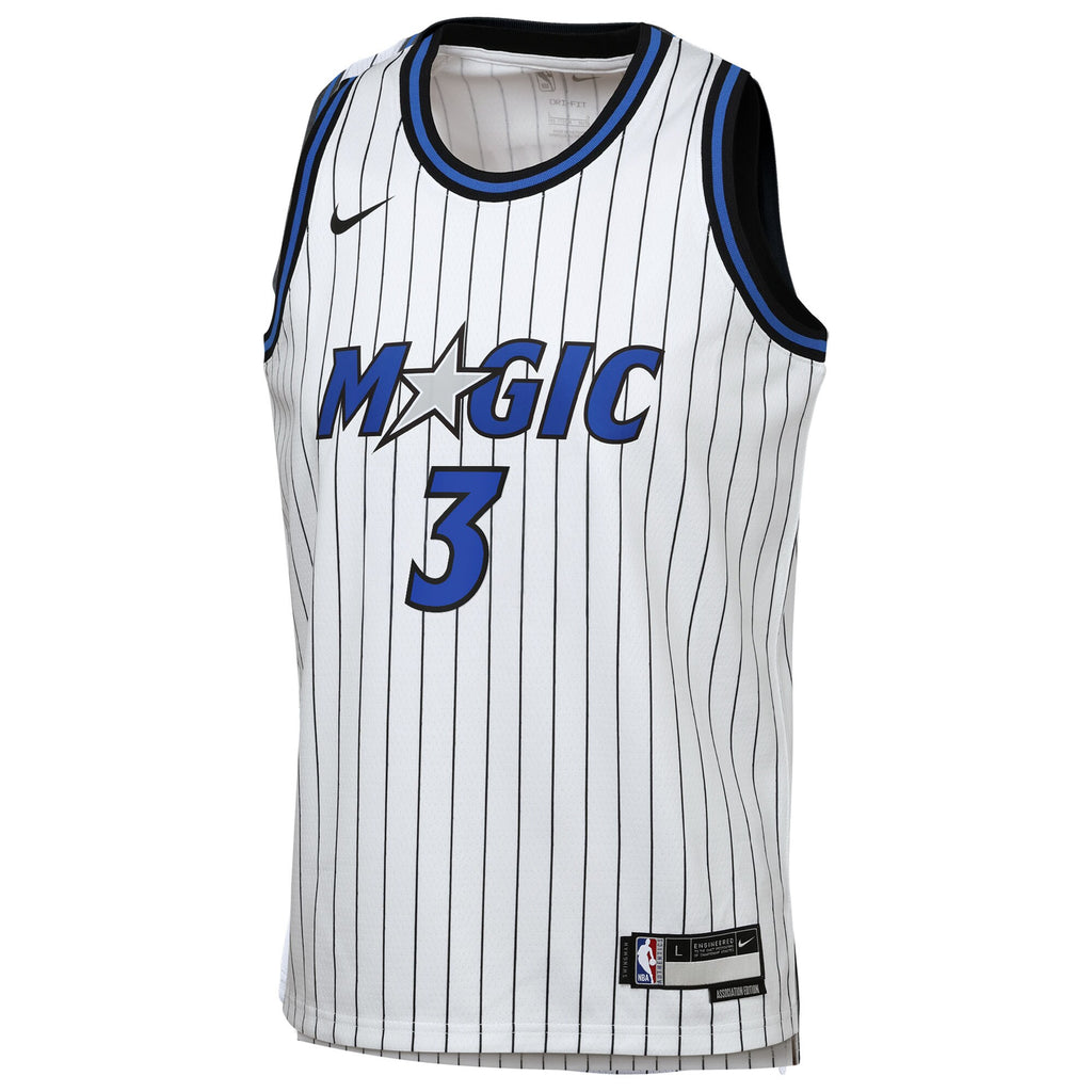 Orlando Magic Nike Replica Association Edition Swingman Jersey - White - Desmond Bane - Youth NBA Team Jersey Basketball Fan Apparel