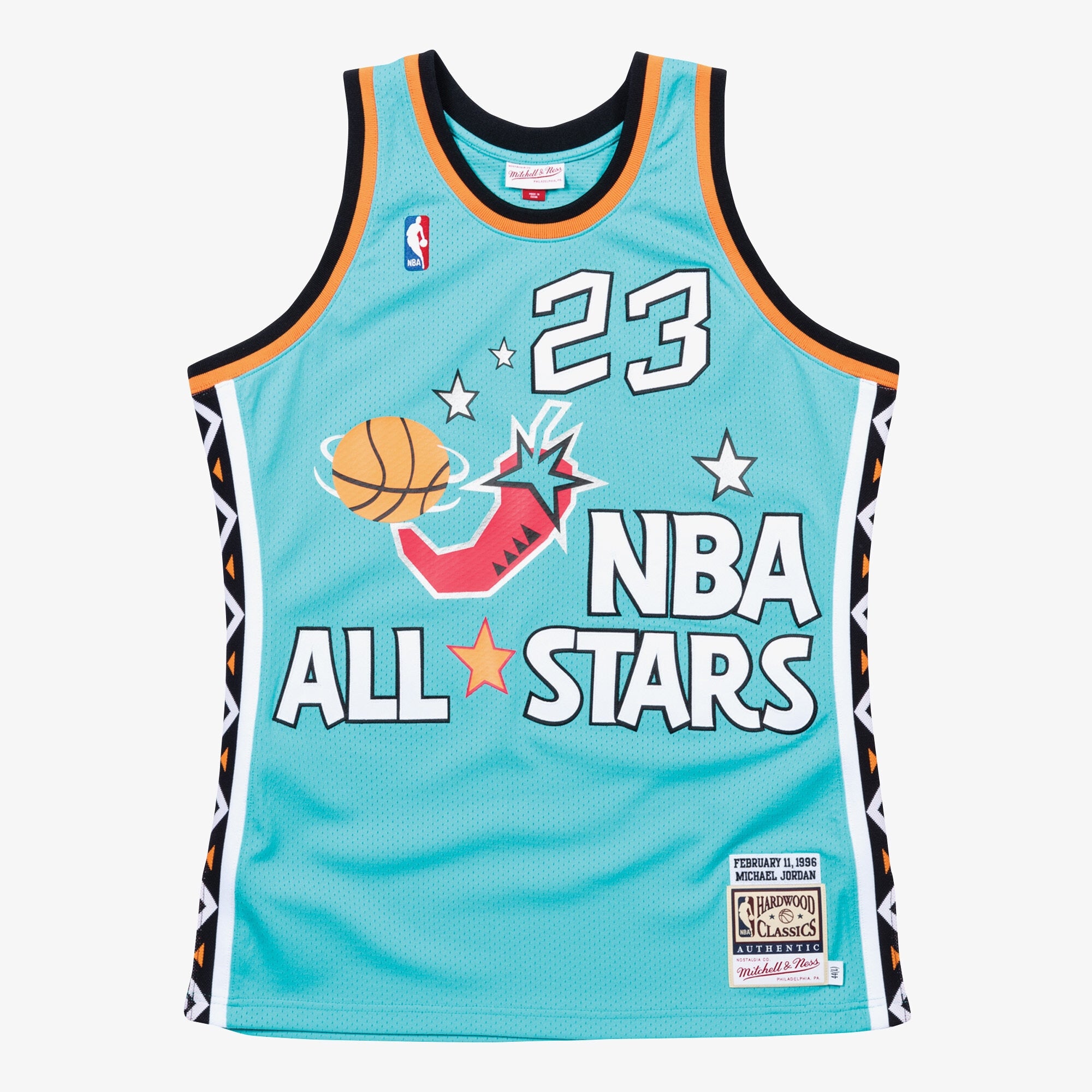 NBA All-Star East Mitchell & Ness Authentic Jersey Michael Jordan 1988 NBA Team Jersey Basketball Fan Apparel