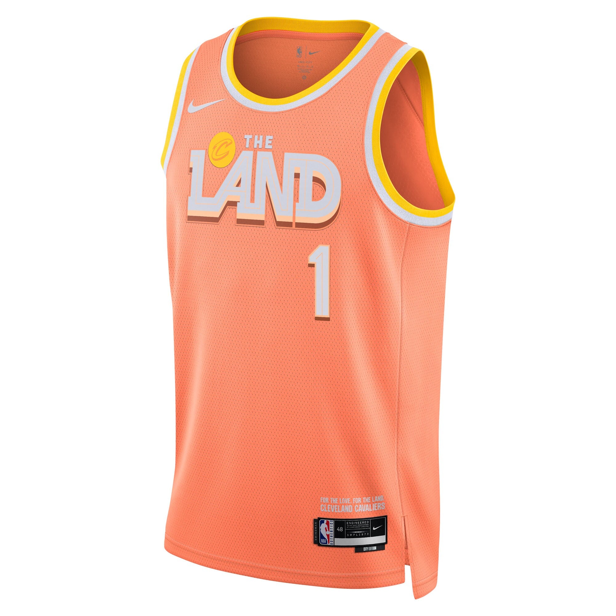 Cleveland Cavaliers Nike 2025/26 City Edition Swingman Jersey - Orange - Max Strus - Unisex NBA Team Jersey Basketball Fan Apparel