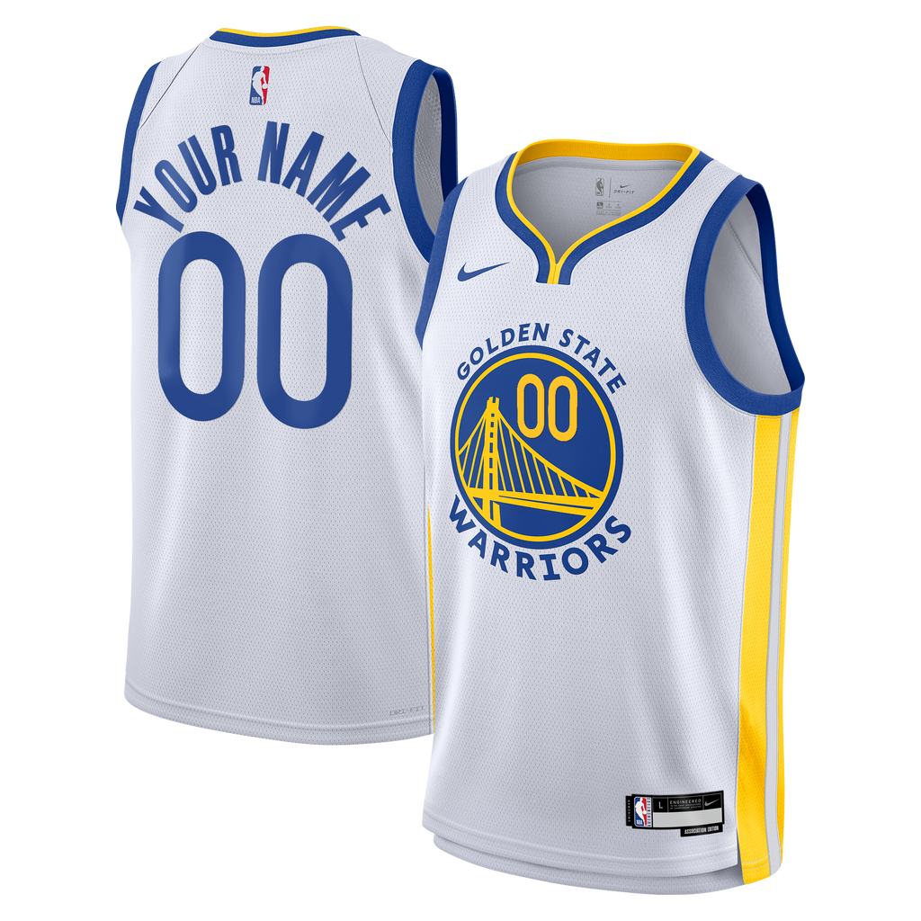 Golden State Warriors NBA Association Swingman Jersey - Youth NBA Team Jersey Basketball Fan Apparel