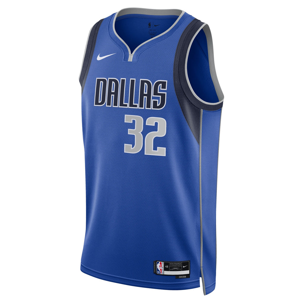 Dallas Mavericks Nike Icon Edition Swingman Jersey NBA 2025 First Round Draft Pick - Blue - Cooper Flagg - Unisex NBA Team Jersey Basketball Fan Appar