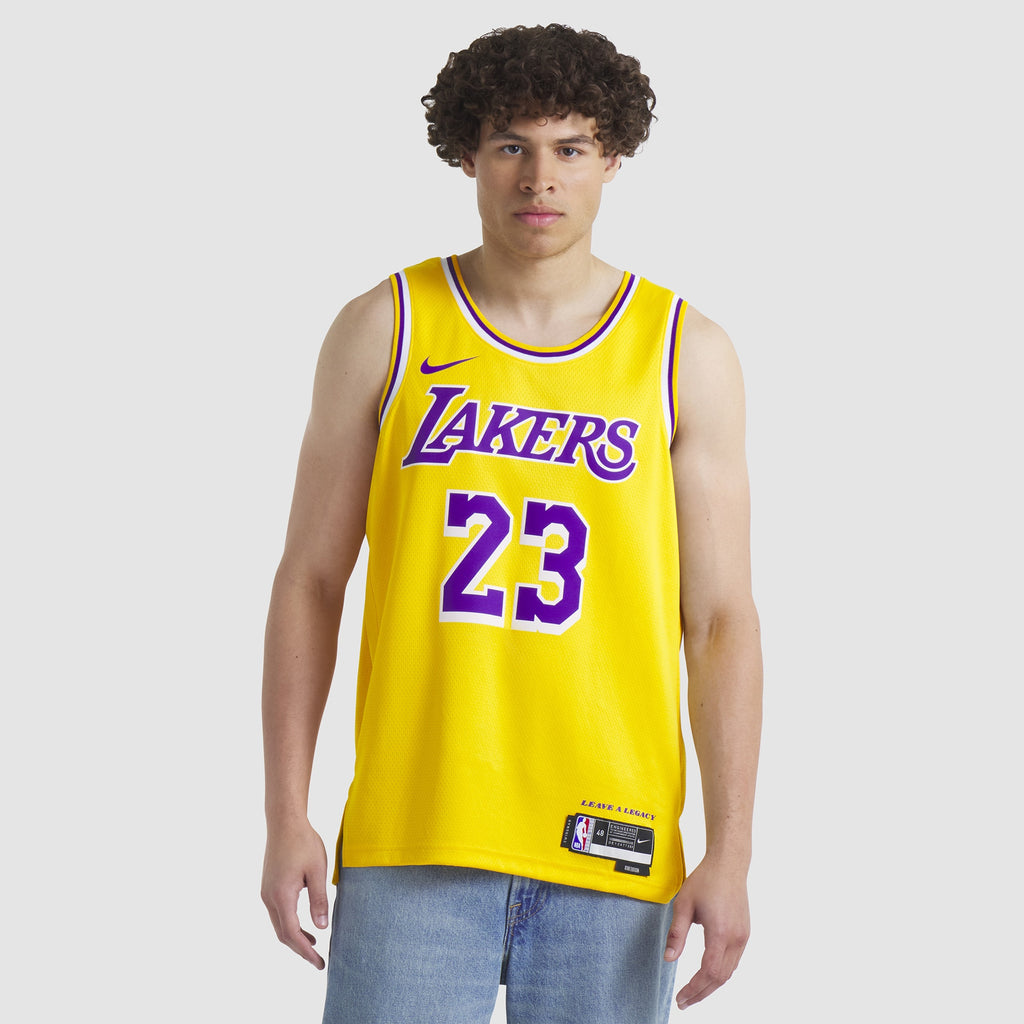 Los Angeles Lakers Nike Icon Swingman Jersey - LeBron James - Unisex NBA Team Jersey Basketball Fan Apparel