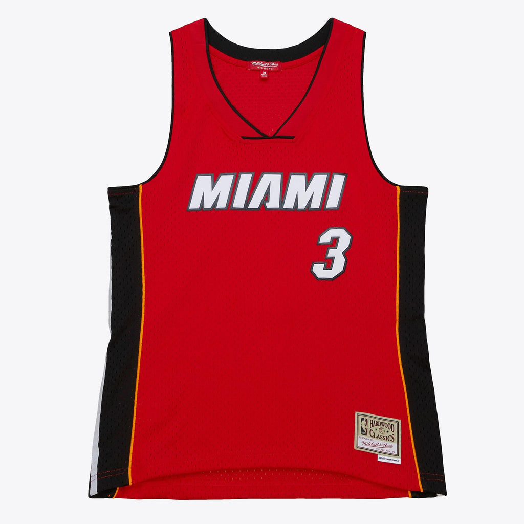 Miami Heat Mitchell & Ness Women's Swingman Jersey Dwyane Wade 2005 NBA Team Jersey Basketball Fan Apparel