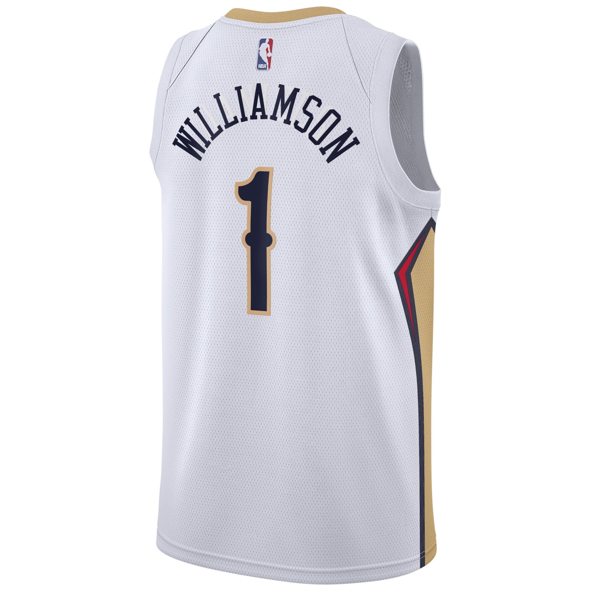 New Orleans Pelicans Nike Association Edition Swingman Jersey - White - Zion Williamson - Unisex NBA Team Jersey Basketball Fan Apparel