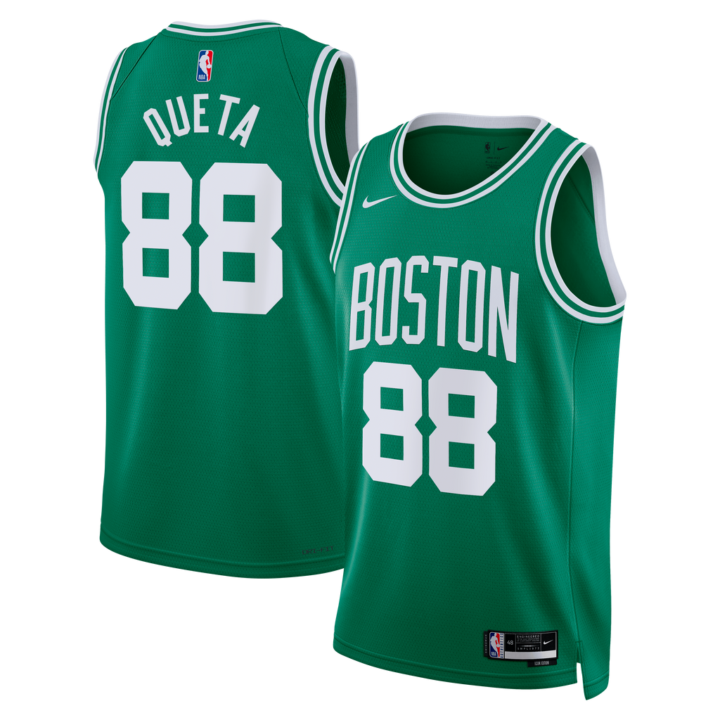 Boston Celtics Nike Icon Edition Swingman Jersey - Kelly Green - Neemias Queta - Unisex NBA Team Jersey Basketball Fan Apparel